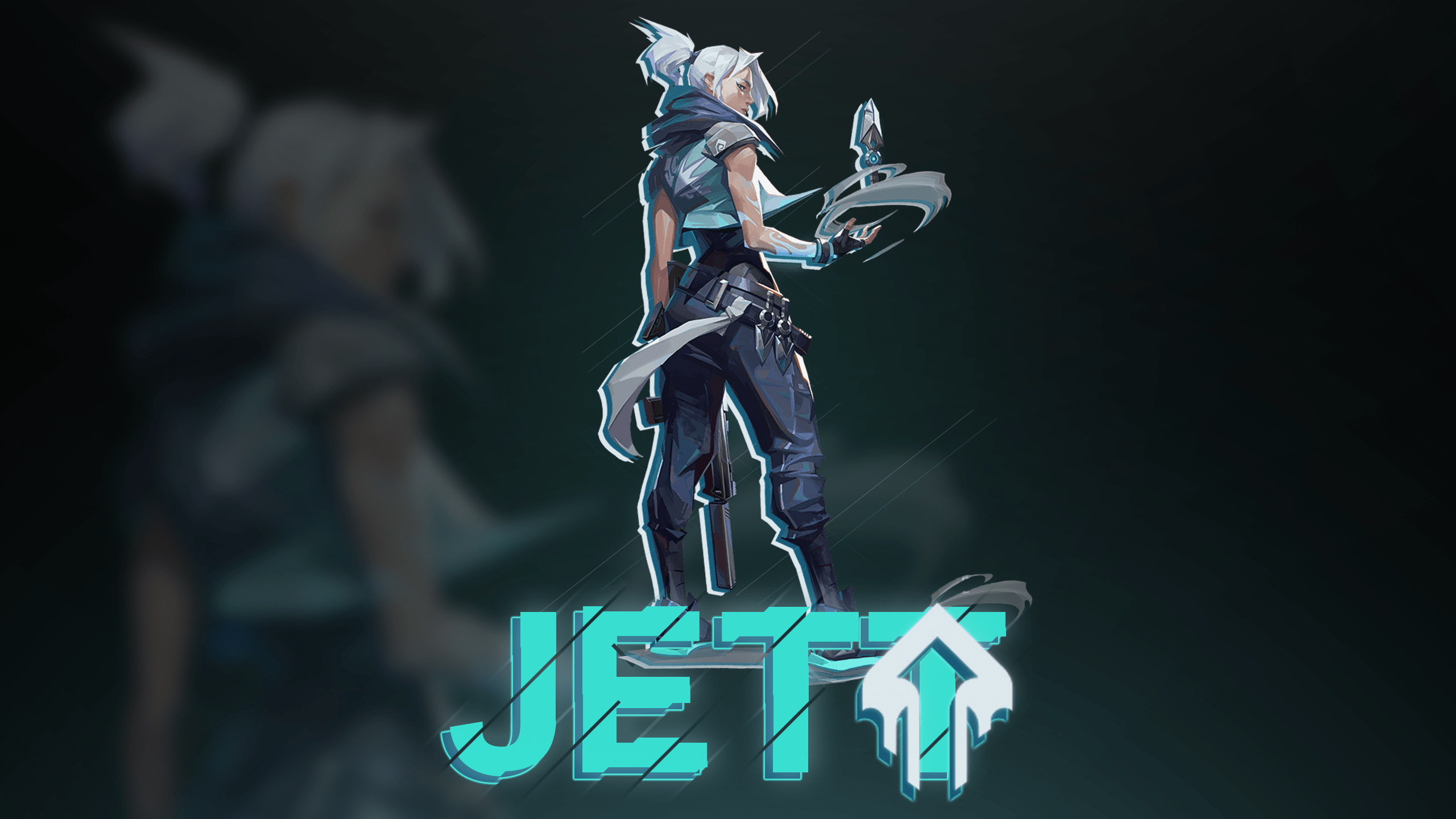 2560x1440 Made a wallpaper for Jett