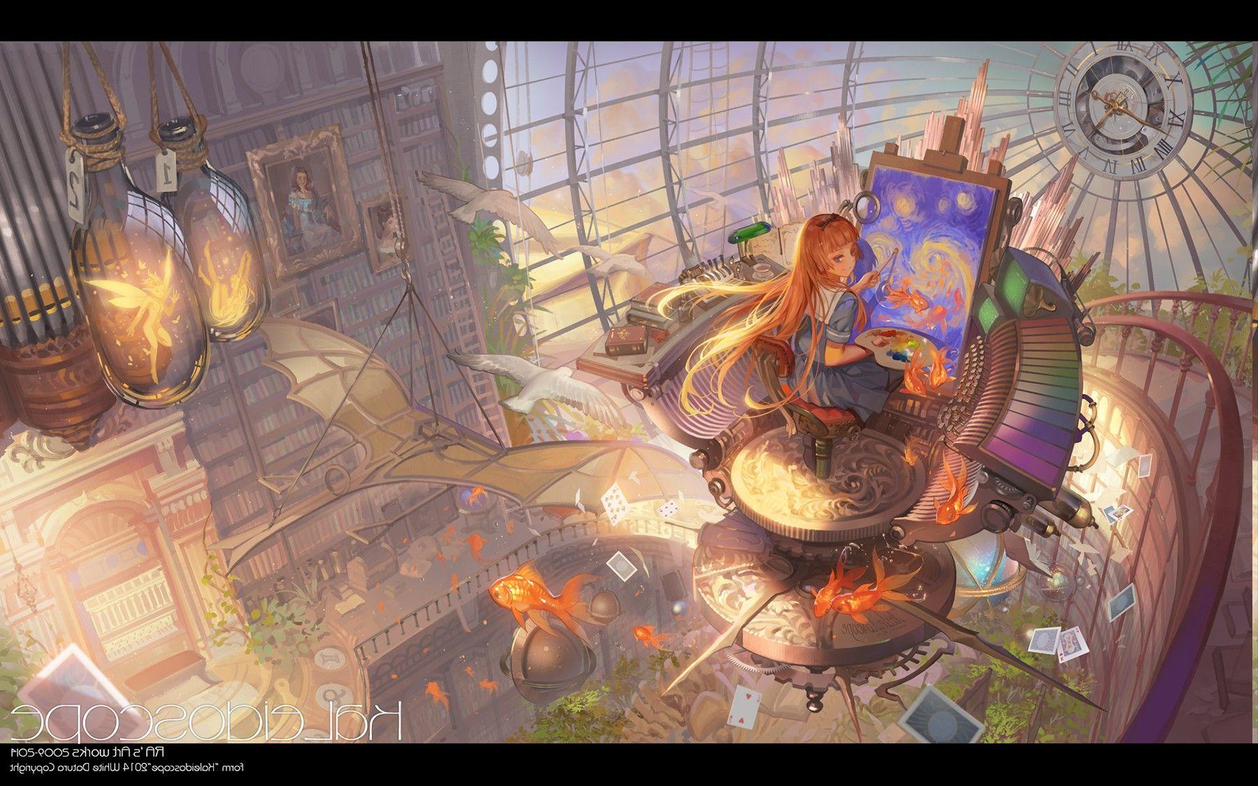 A library by Badriel on DeviantArt