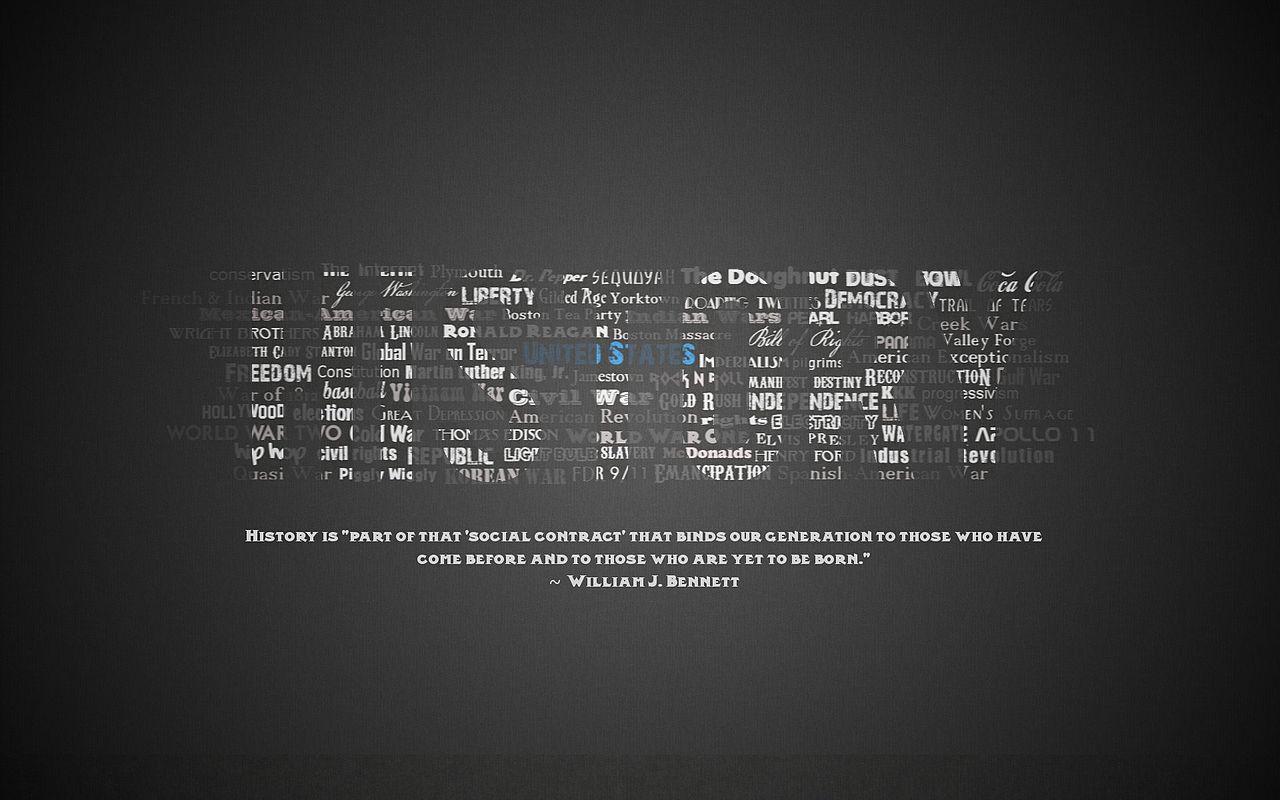 1280x800 HistoryTypographyWallpaper