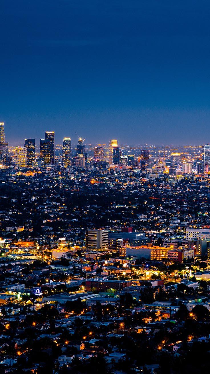 736x1308 iPhone Wallpaper HD Los Angeles