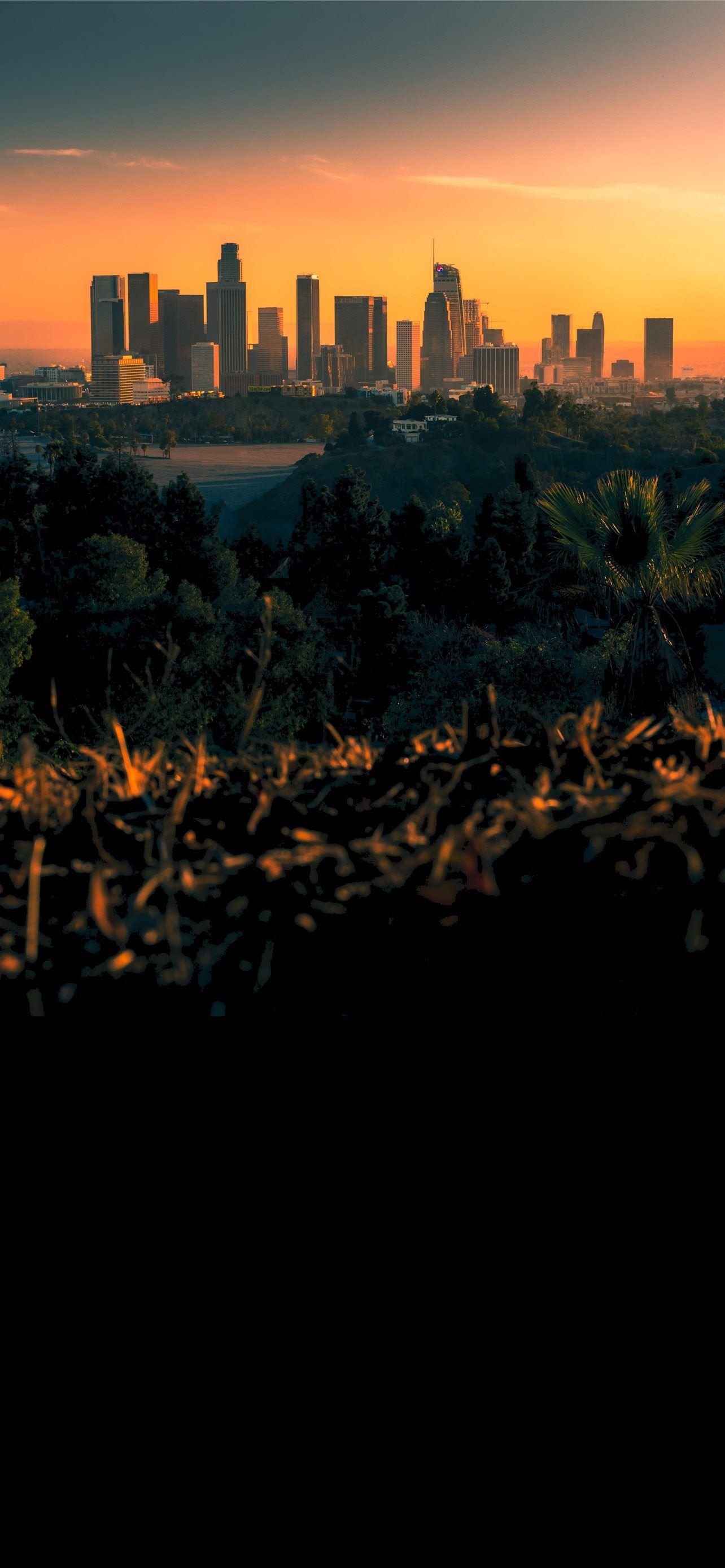 1284x2778 Los Angeles sunset iphone iPhone Wallpaper Free Download