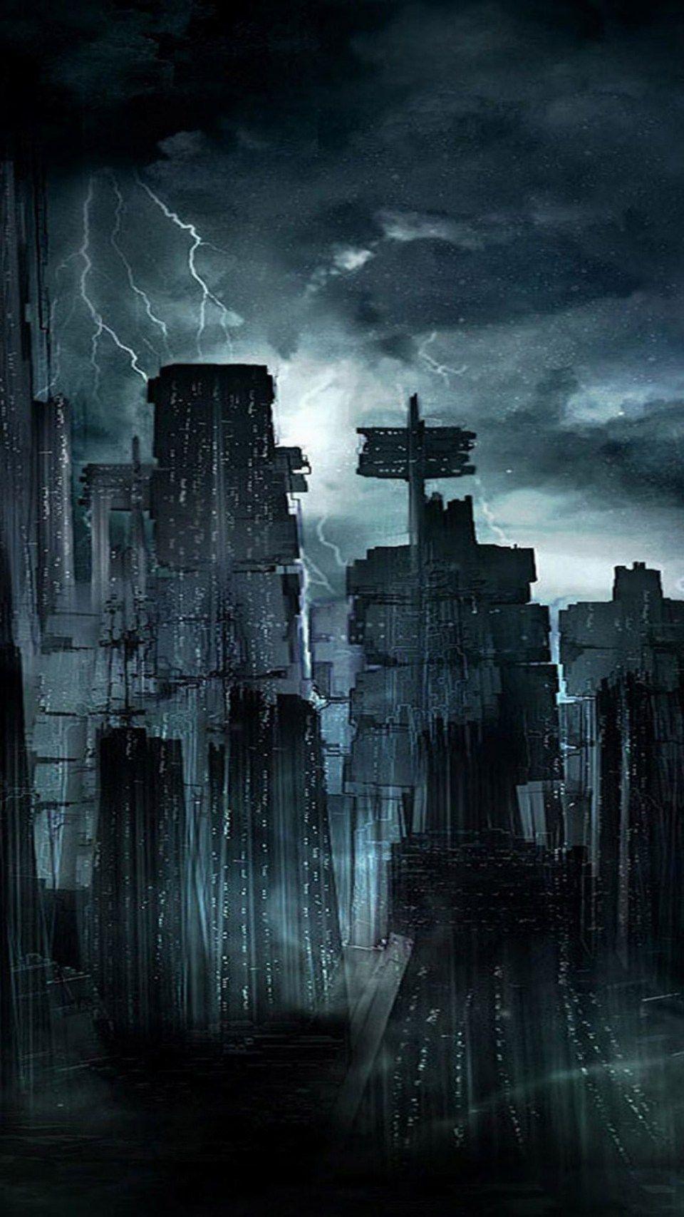 960x1707 Gotham City Wallpaper