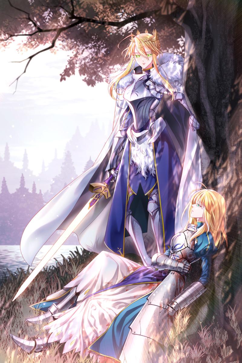 800x1200 Lancer (Artoria Pendragon), Mobile Wallpaper Anime Image Board