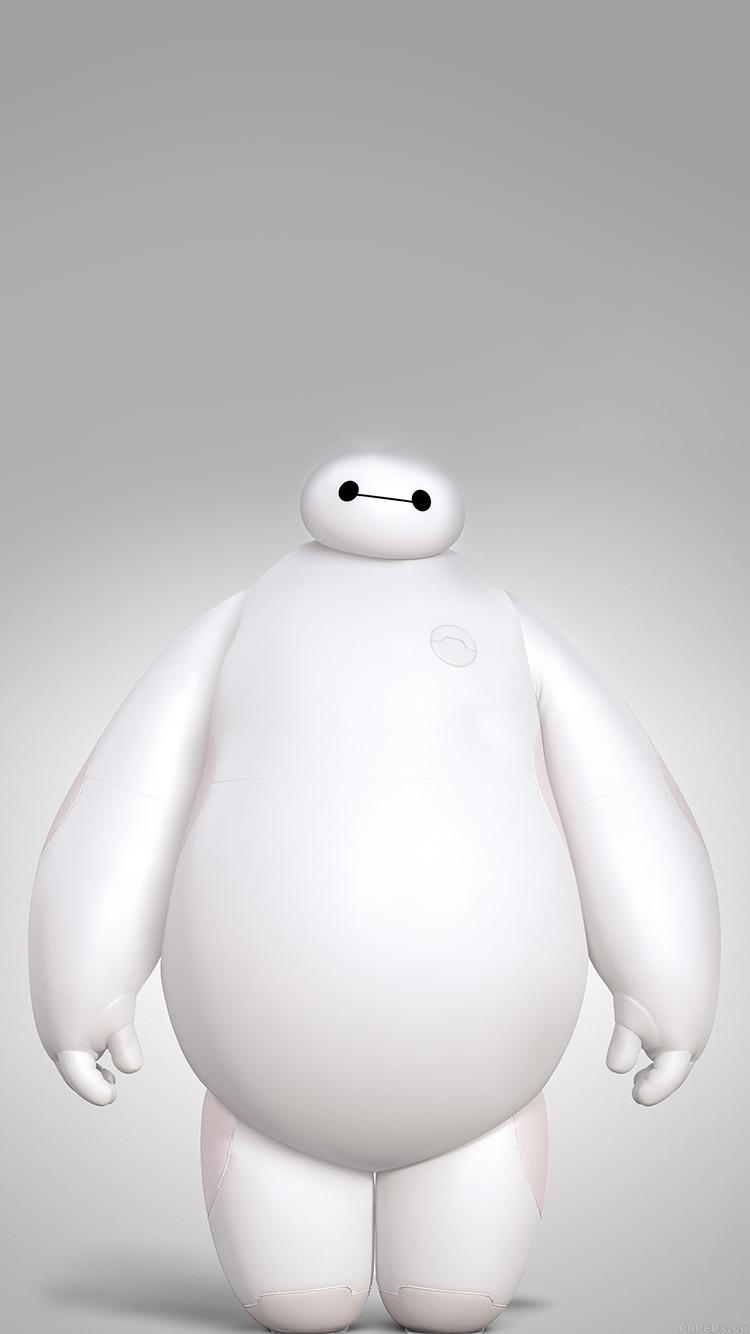 750x1334 iPhone 6 Wallpaper hero 6 baymax movie disney art illust