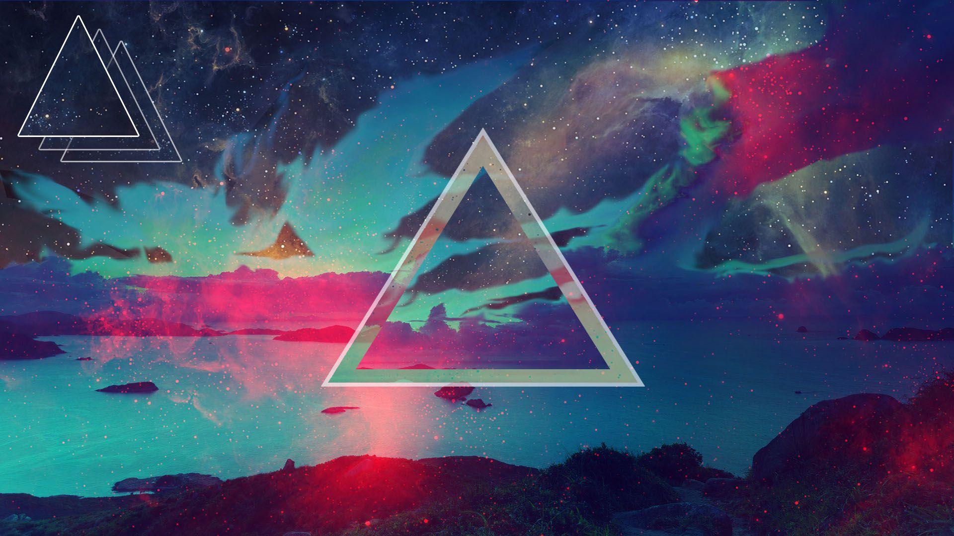 1920x1080 HD Polygon Wallpaper