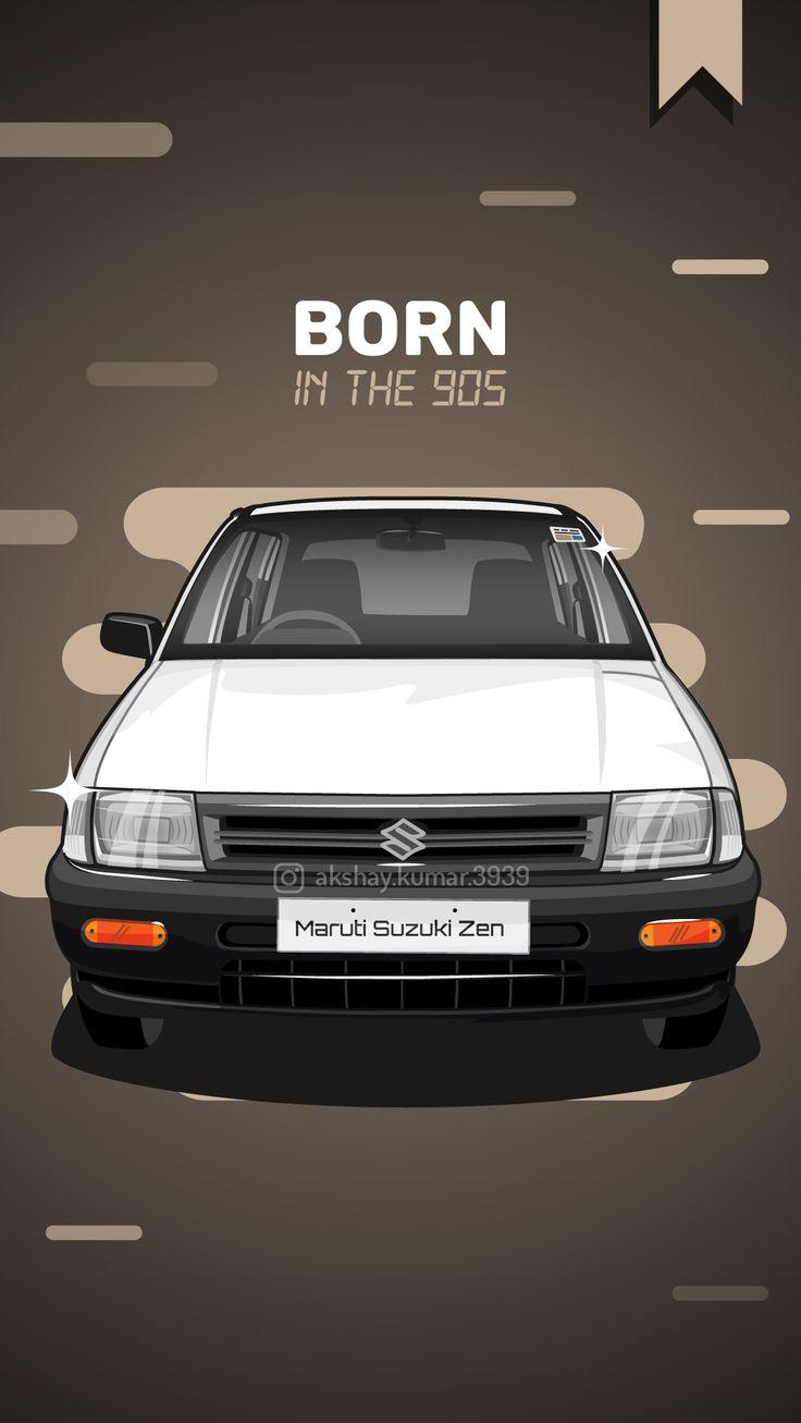 736x1307 Maruti Suzuki Zen Wallpaper. Indian Cars Wallpaper. Vector Art. Born in the 90s. Car wallpaper, Car vector, Zen wallpaper