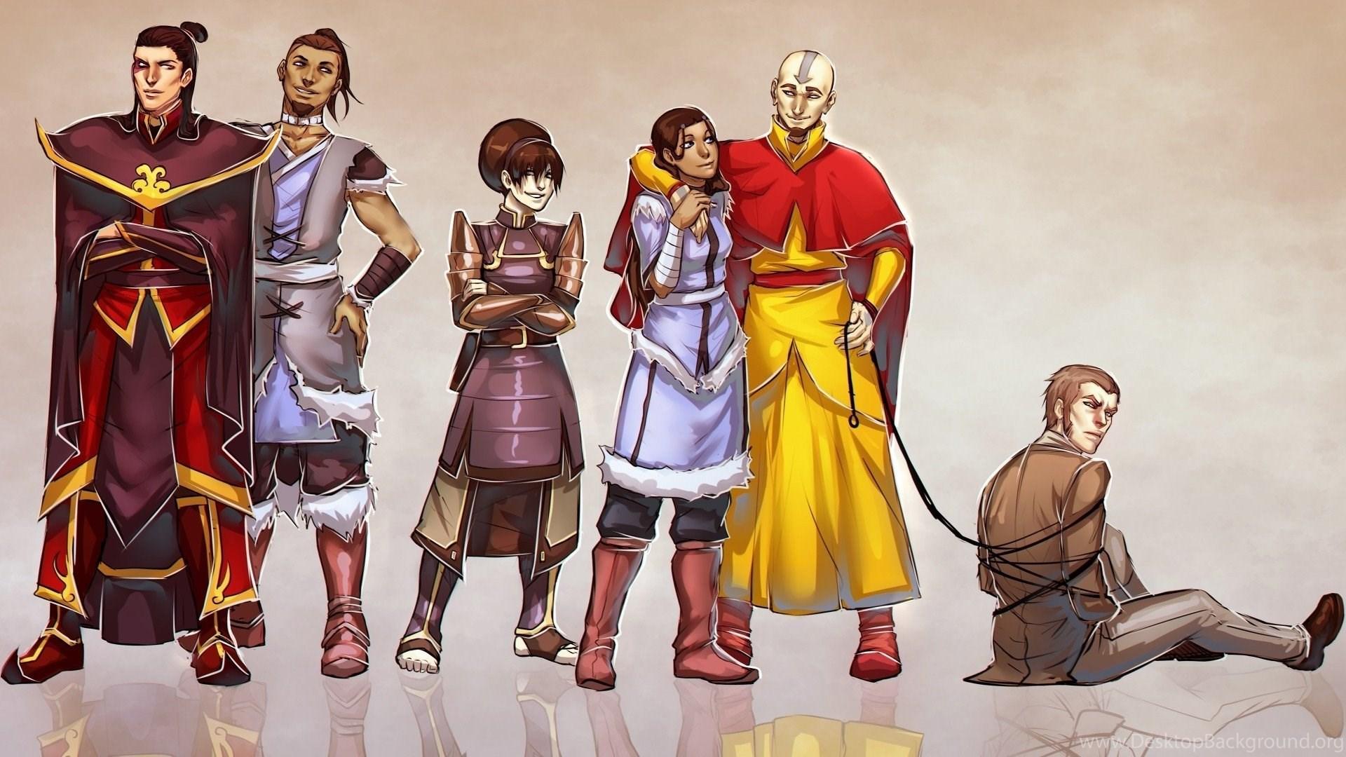 1920x1080 Avatar, The Last Airbender, Aang, Toph, Zuko, Katara, Sokka. Desktop Background