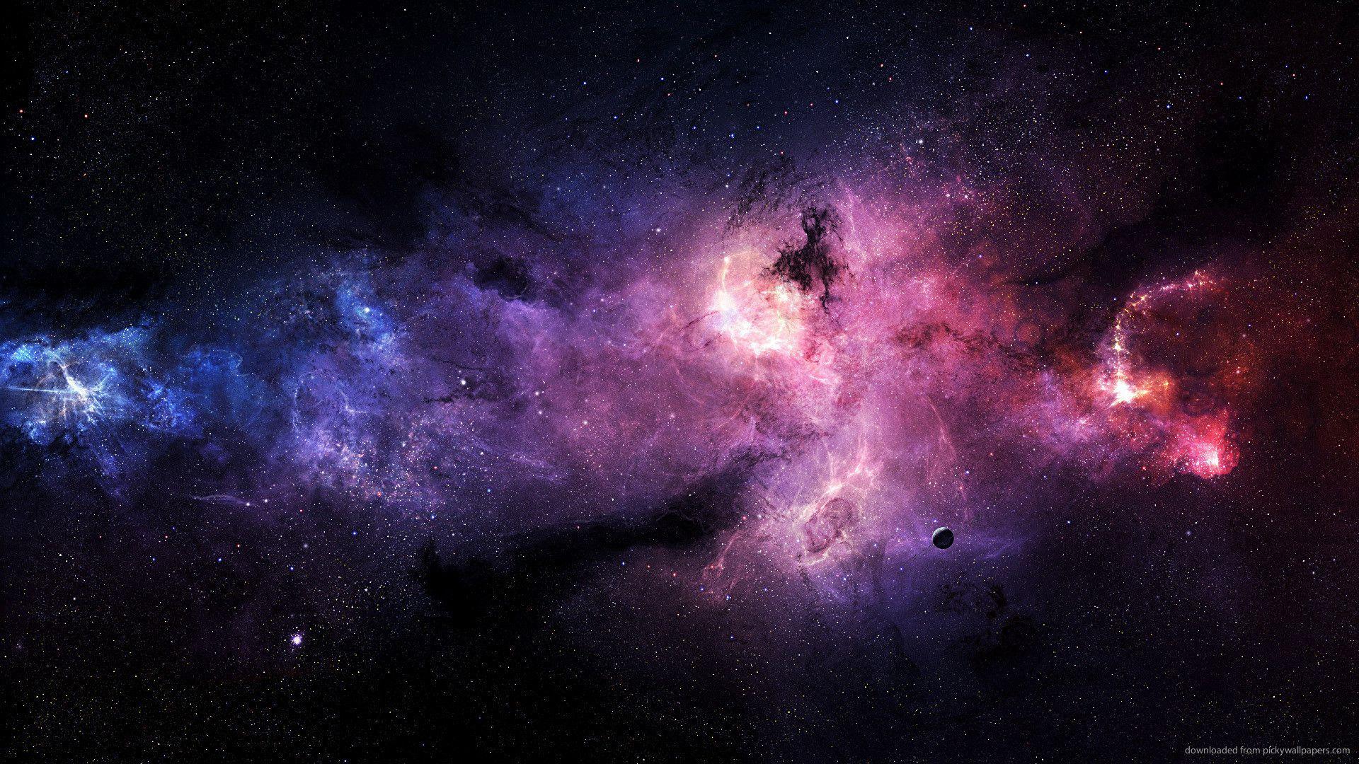 1920x1080 Colorful Galaxy Wallpaper HD