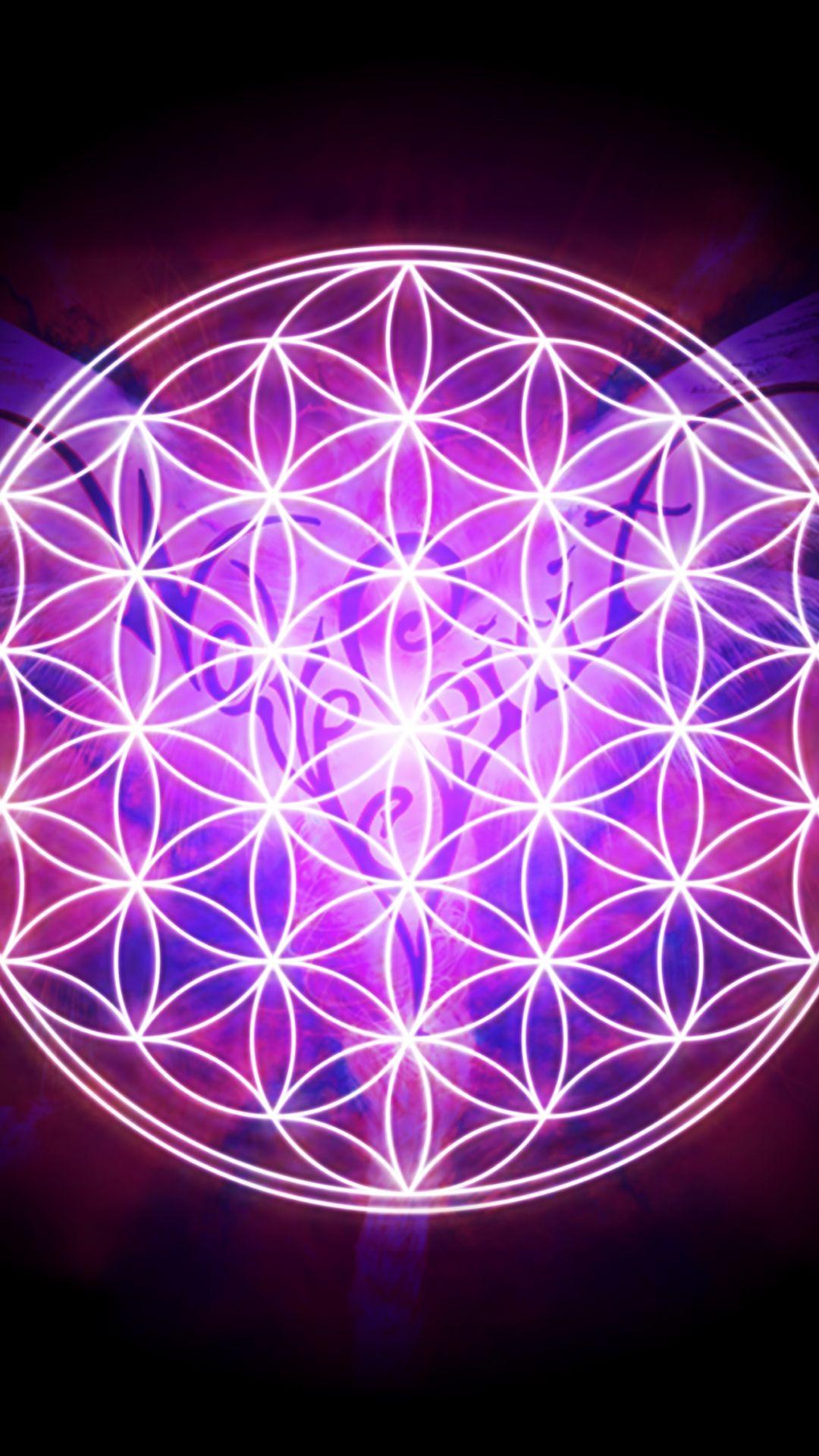 1080x1920 Flower of Life Wallpaper