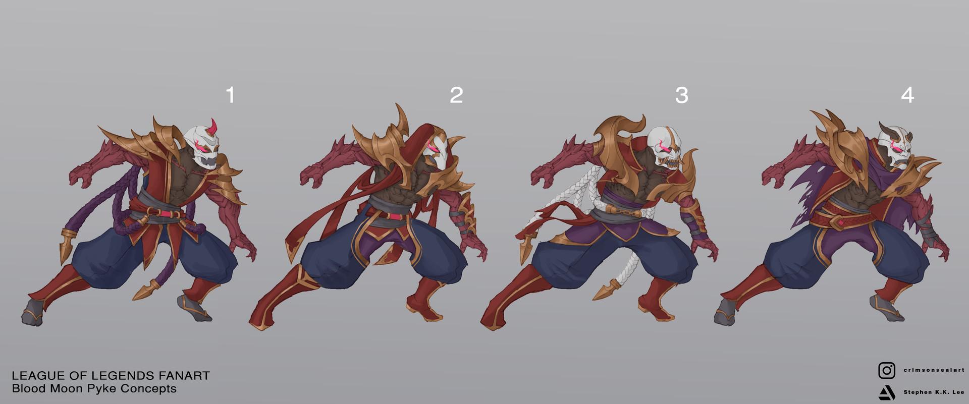 1920x801 Blood Moon Pyke Concepts, Stephen K.K. Lee (crimsonsealart)