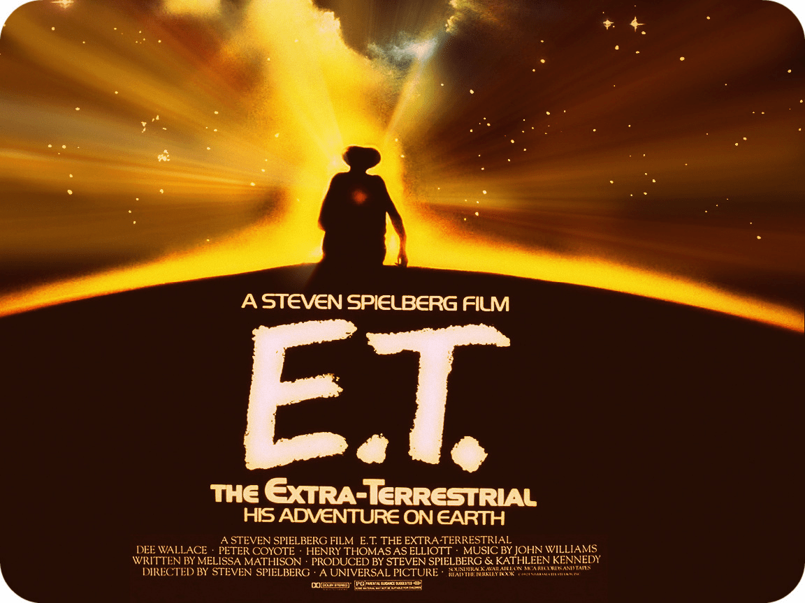 1152x864 E.T. Vintage Poster desktop PC and Mac wallpaper