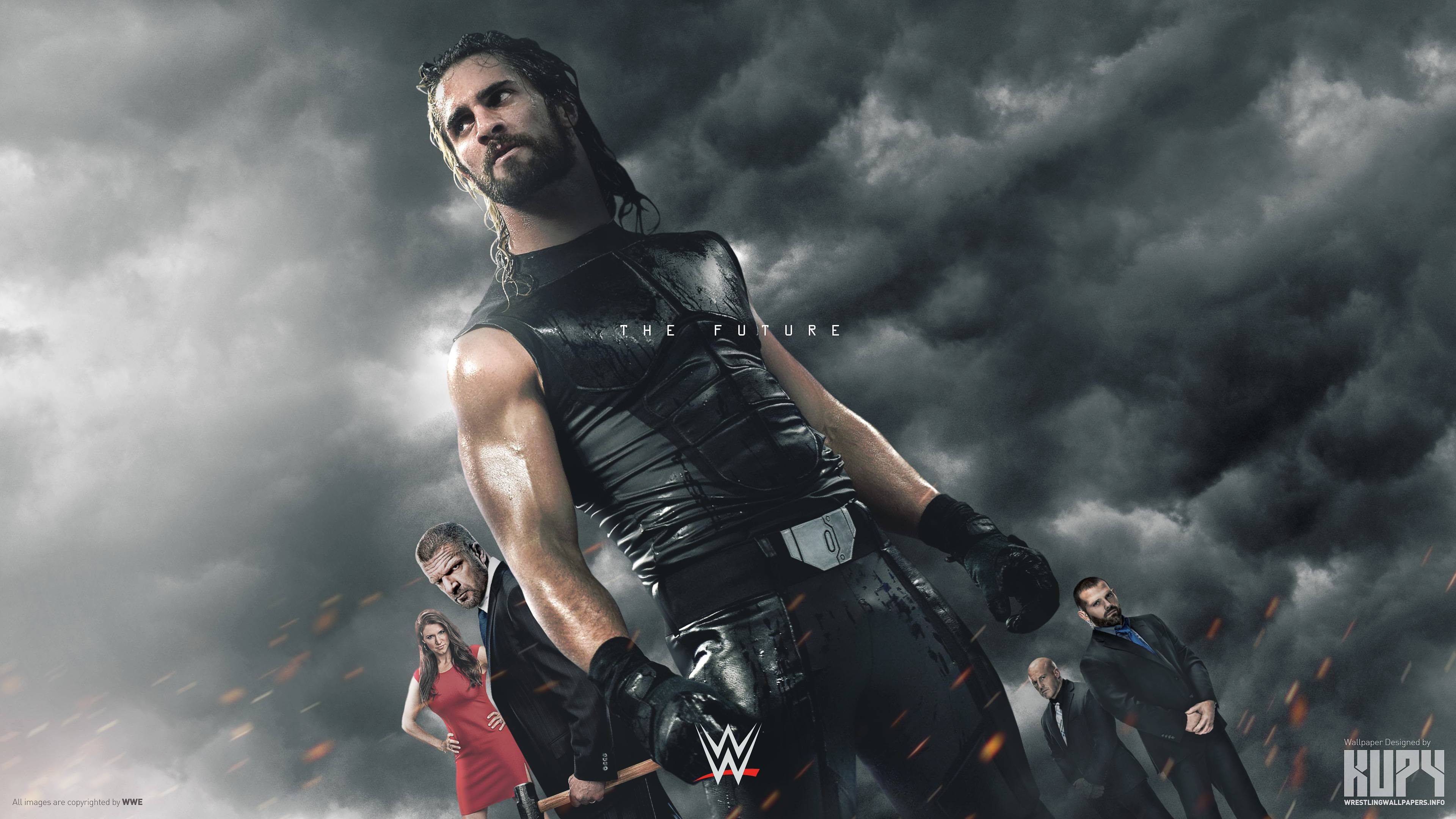3840x2160 NEW The Future of the WWE Seth Rollins wallpaper! Wrestling