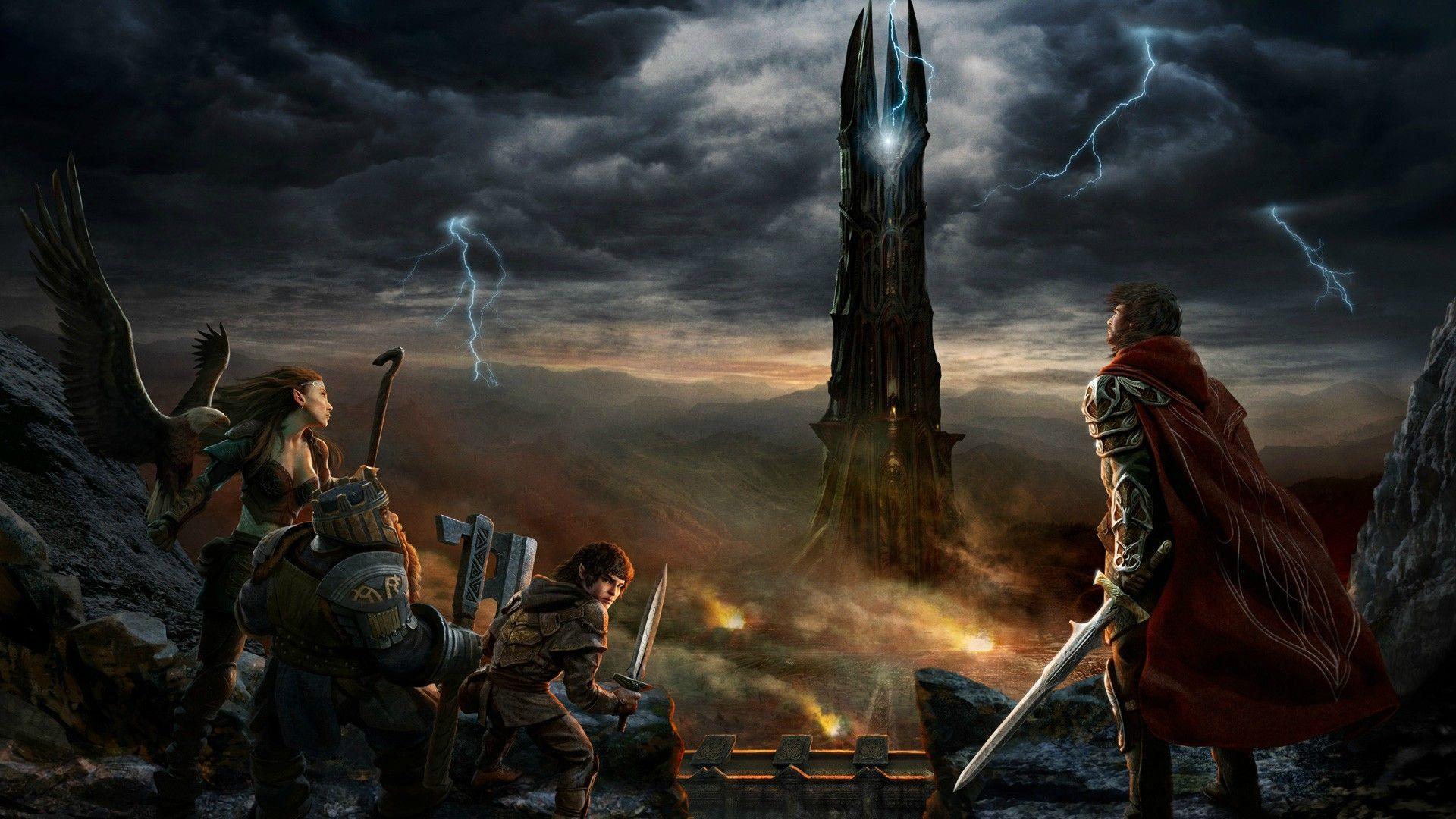 1920x1080 High Quality Lord Of The Rings Wallpaper. Shadow of mordor, Lord of the rings, Lotr