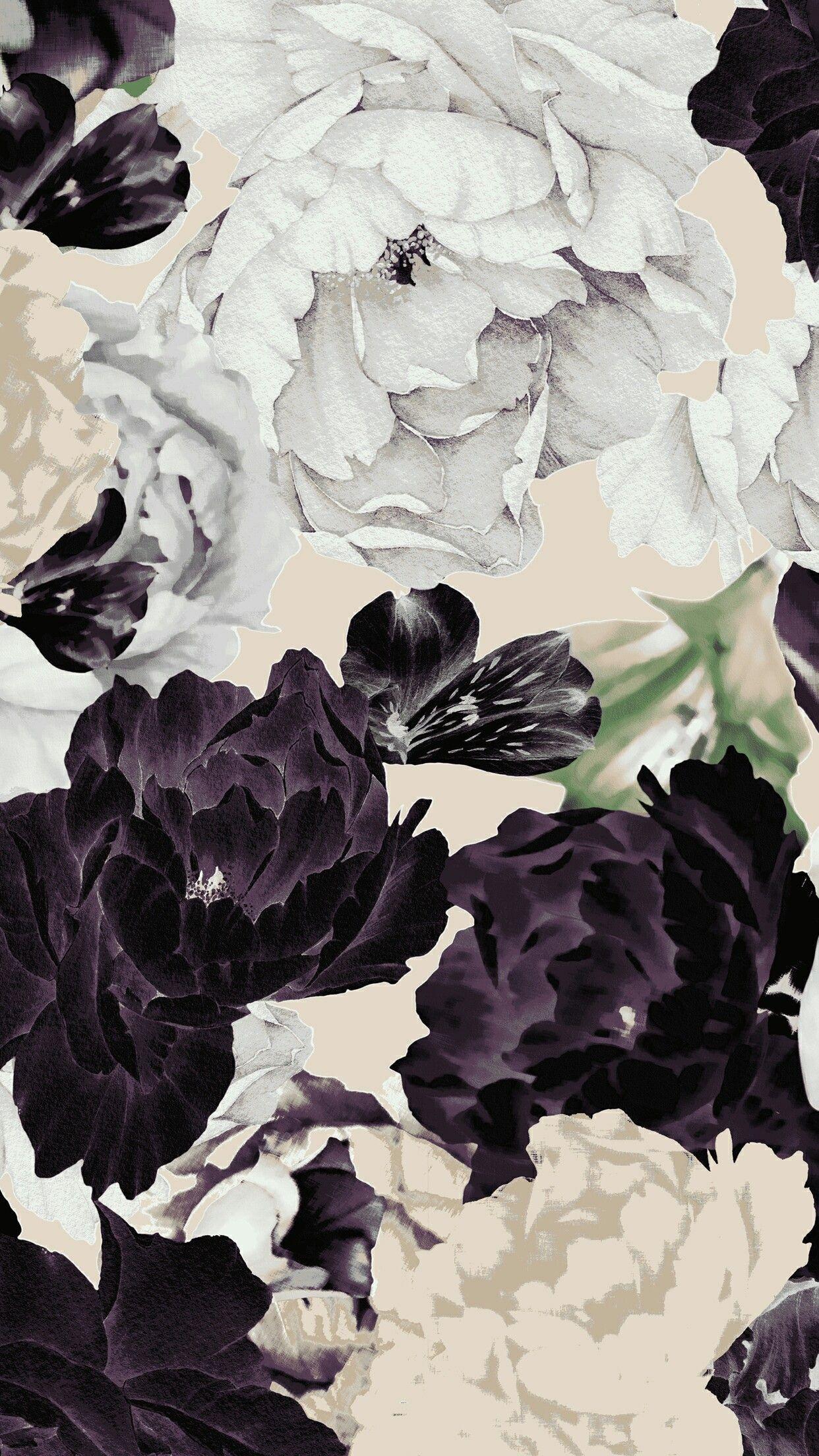 Dark Purple Flower iPhone Wallpapers Top Free Dark