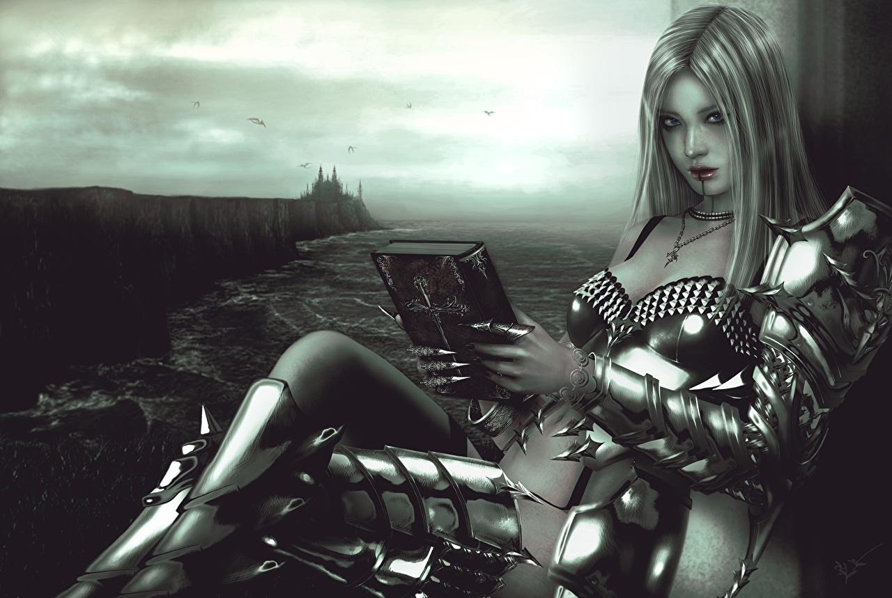 1280x859 Picture armour Gothic Fantasy Warriors Girls Fantasy books