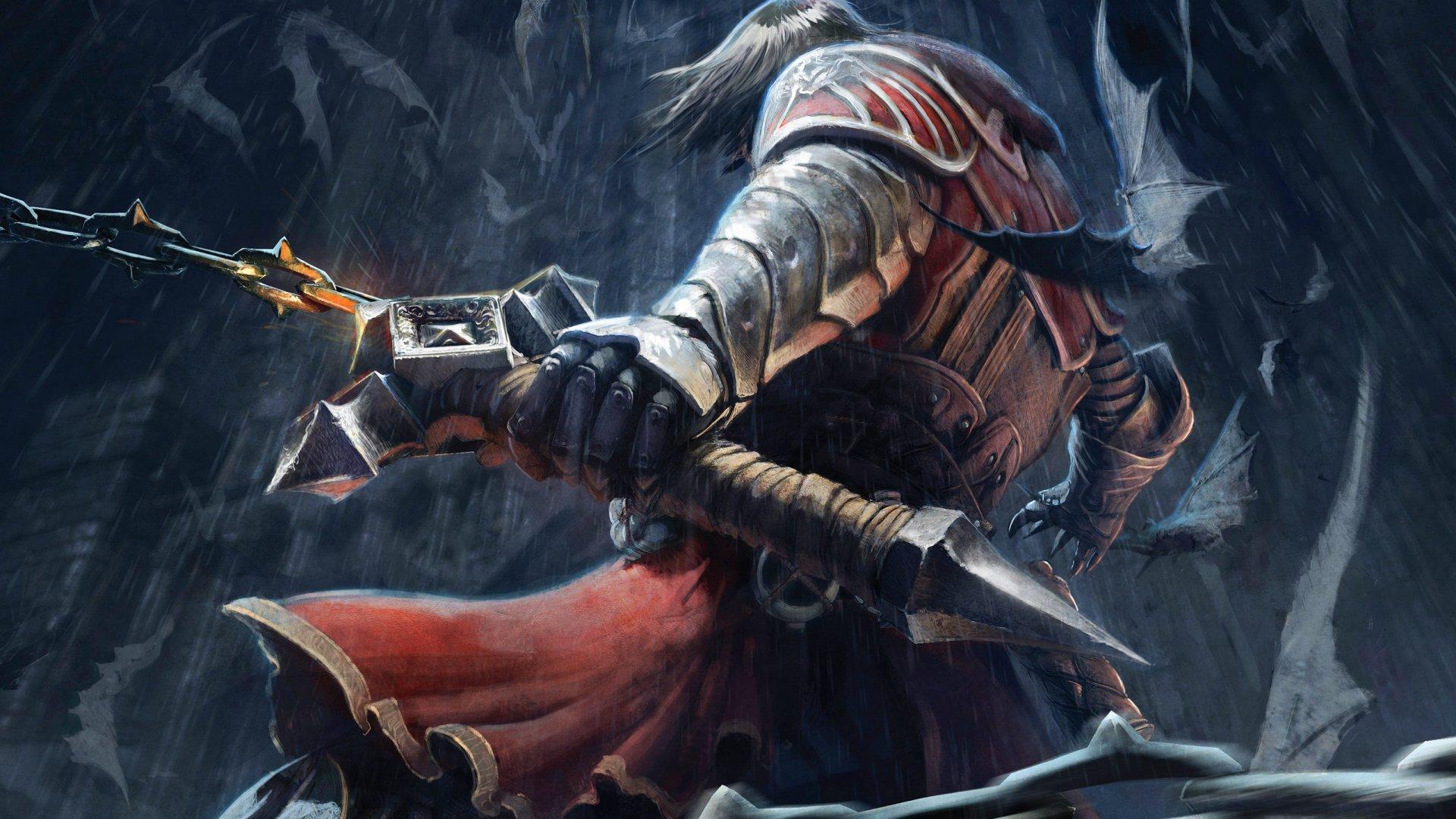 1920x1080 castlevania, Fantasy, Dark, Vampire, Horror, Evil, Warrior, Gothic Wallpaper HD / Desktop and Mobile Background