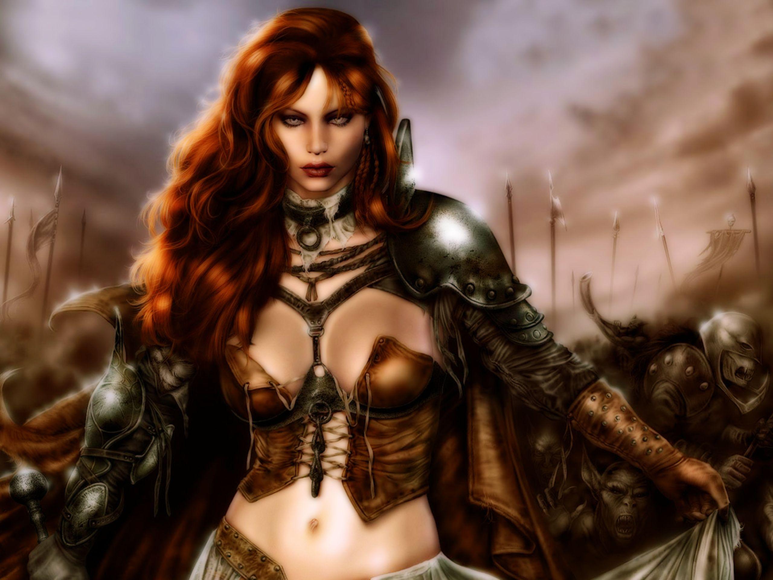 2560x1920 Free Picture of Warrior Women. Warrior Wallpaper. Fantasy art warrior, Fantasy art women, Fantasy girl
