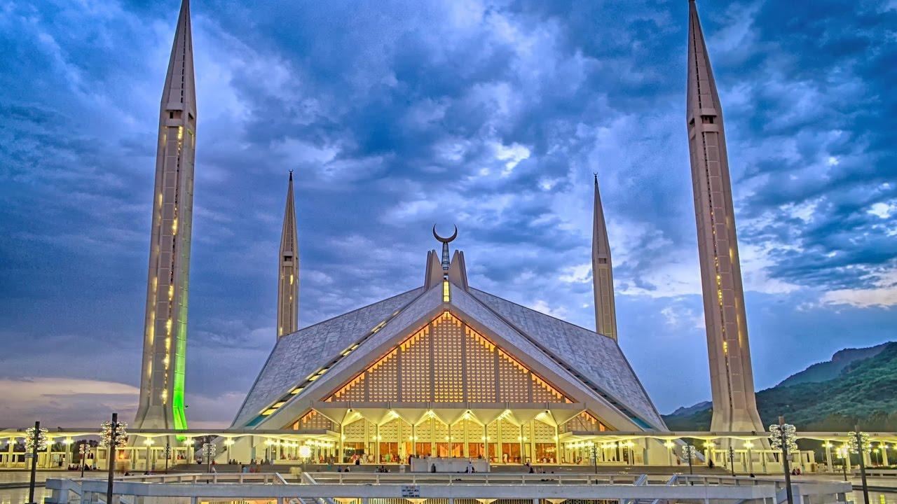 1280x720 Faisal Mosque HD Wallpaper