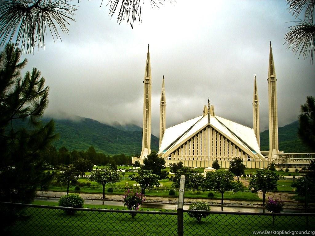 1024x768 Faisal Mosque Islamabad HD Wallpaper Desktop Background