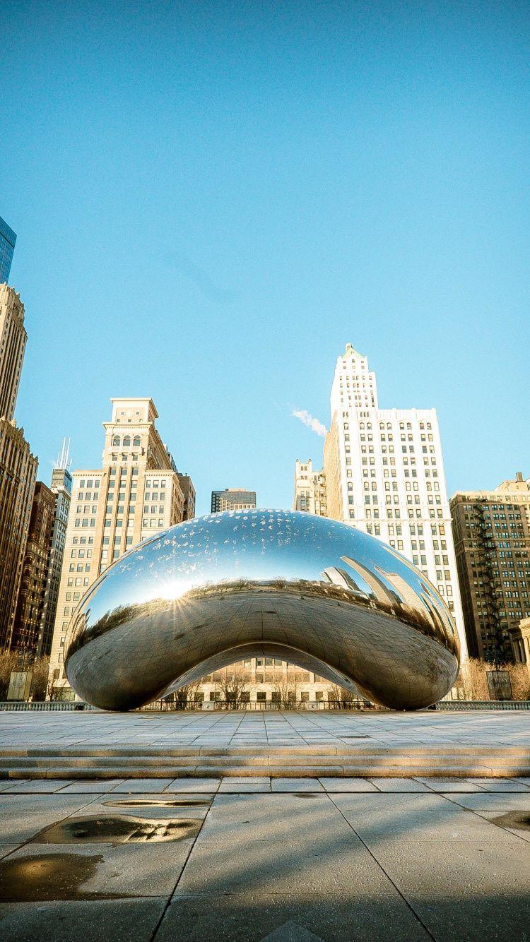 750x1334 Chicago iPhone Wallpaper HD. ipcwallpaper. Chicago wallpaper, Day trips from chicago, Day trips