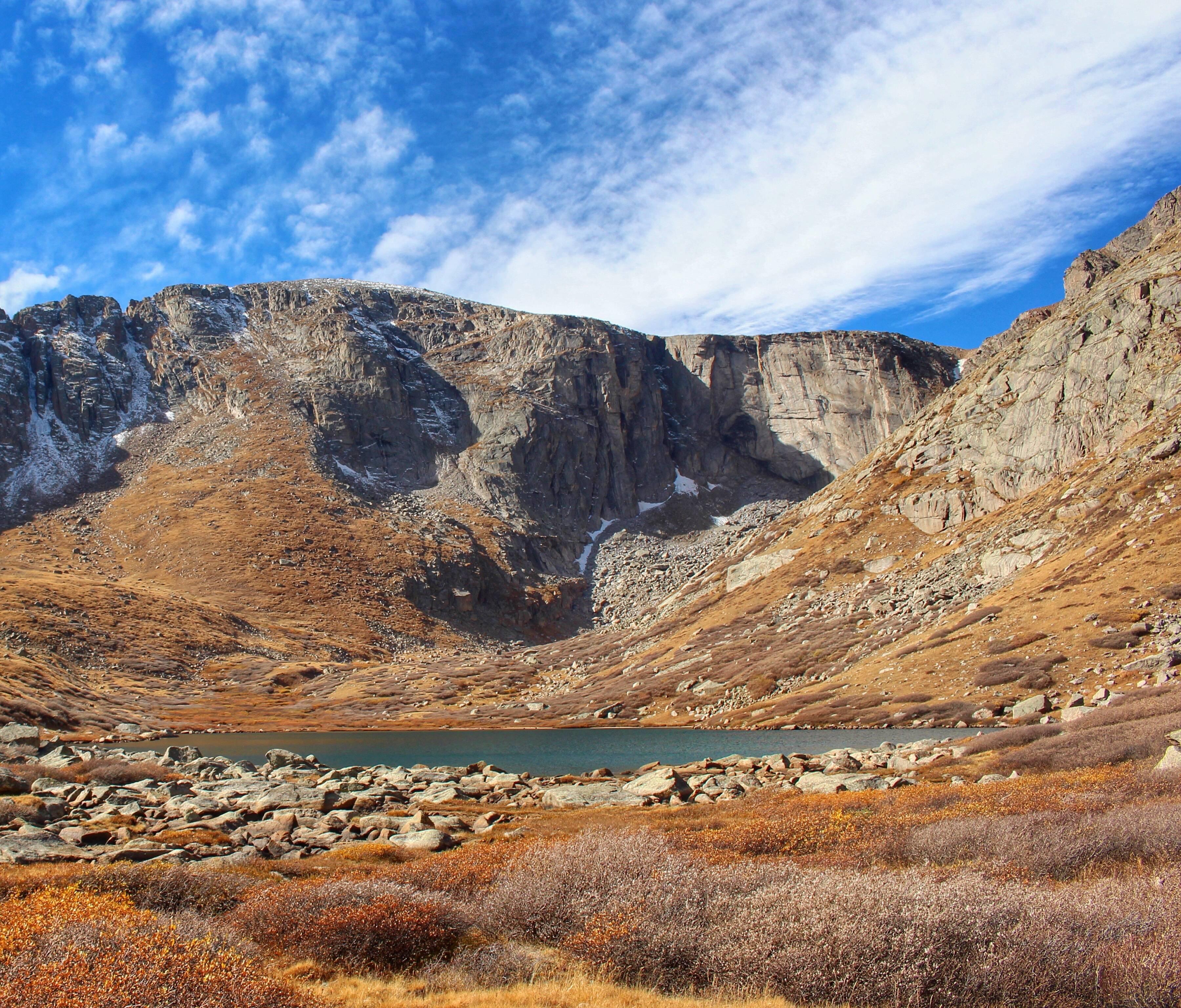 3599x3071 A Cool Crisp Late Autumn Day At Chicago Lakes In Colorado USA HD Wallpaper