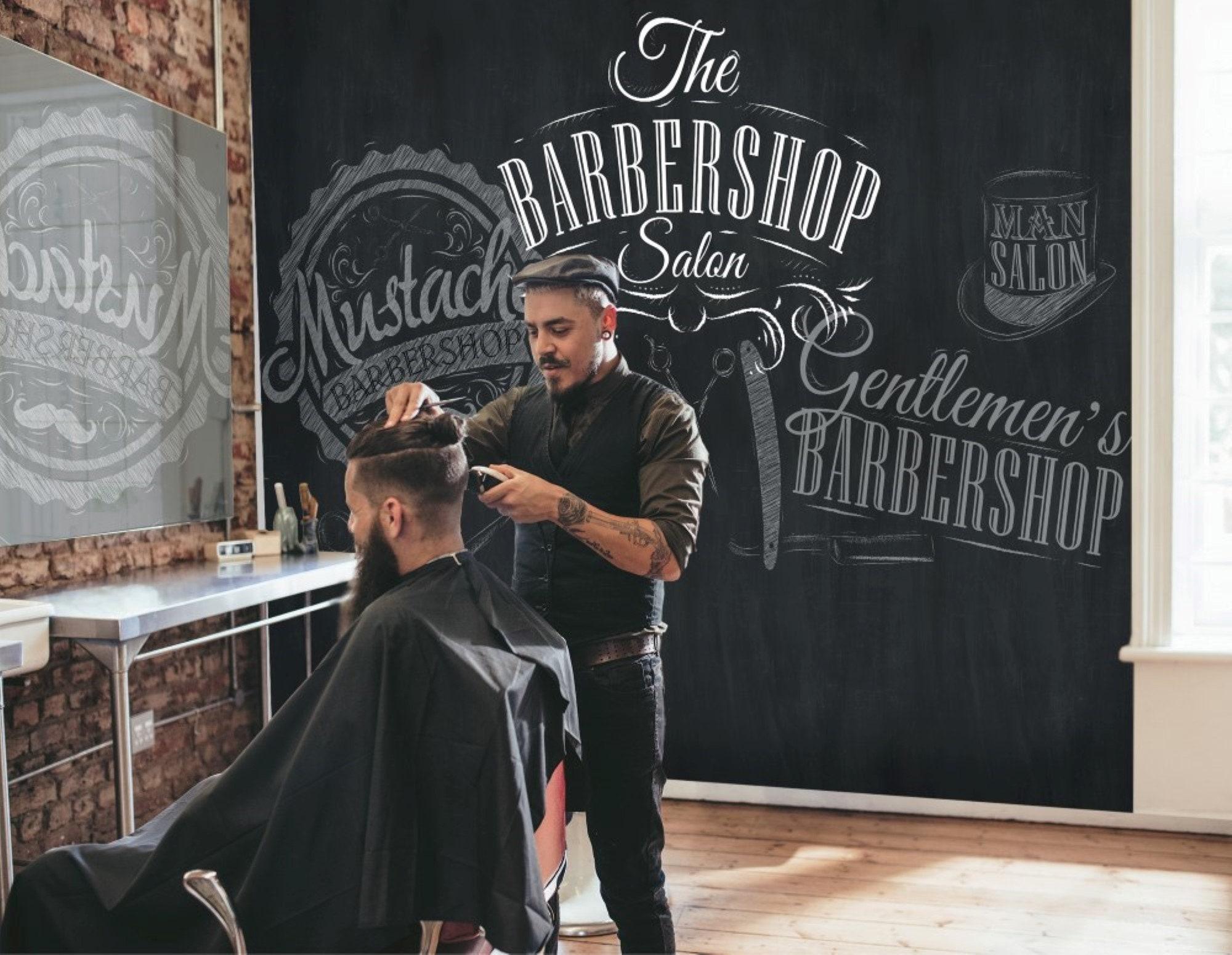 2000x1550 Barbershop Wallpaper Black Background