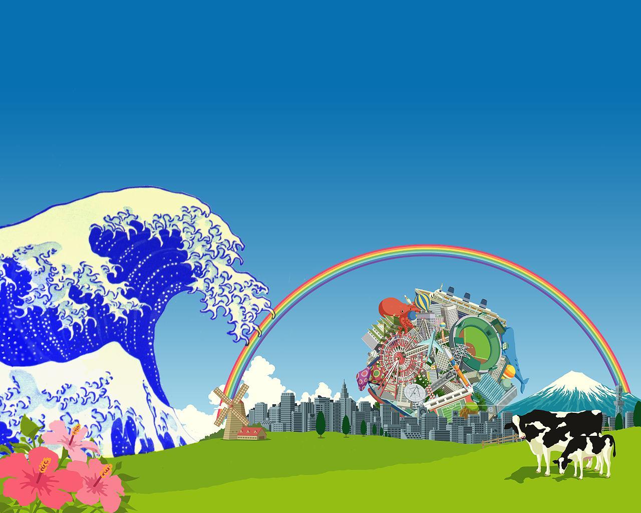 1280x1024 Download Katamari Damacy Wallpaper 1280x1024