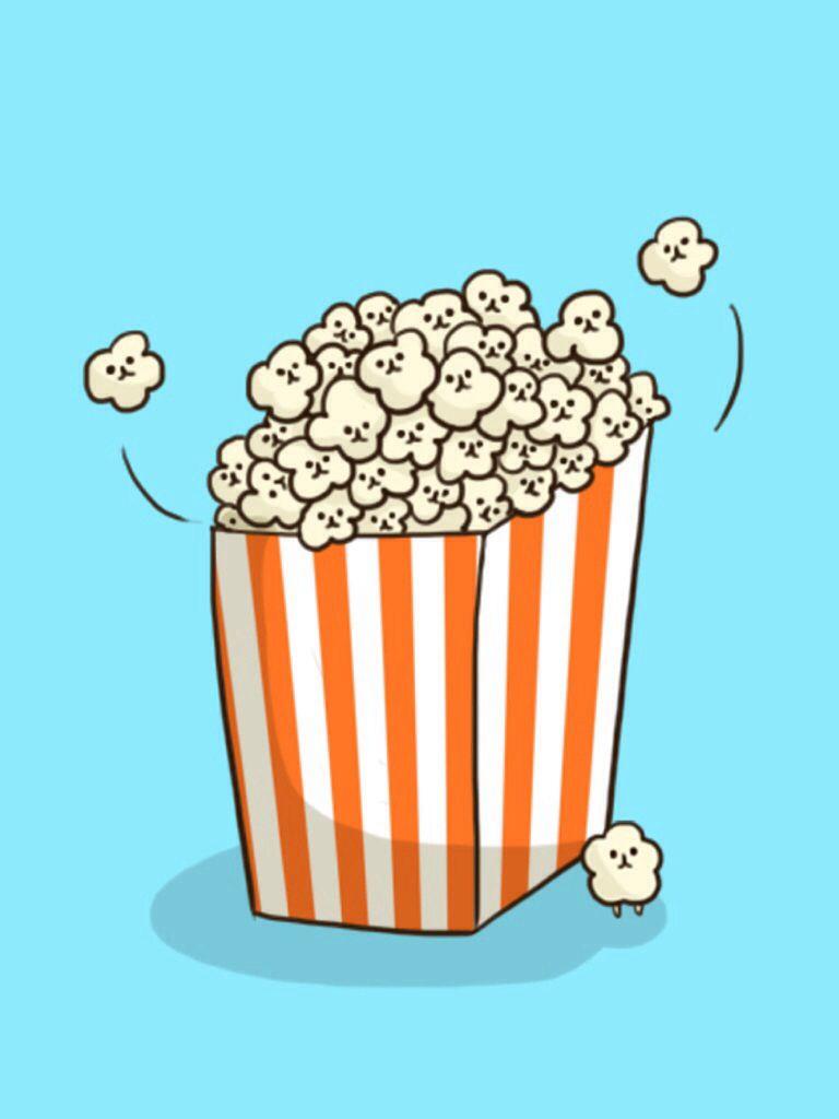 Cute Popcorn Wallpapers Top Free Cute Popcorn Backgrounds