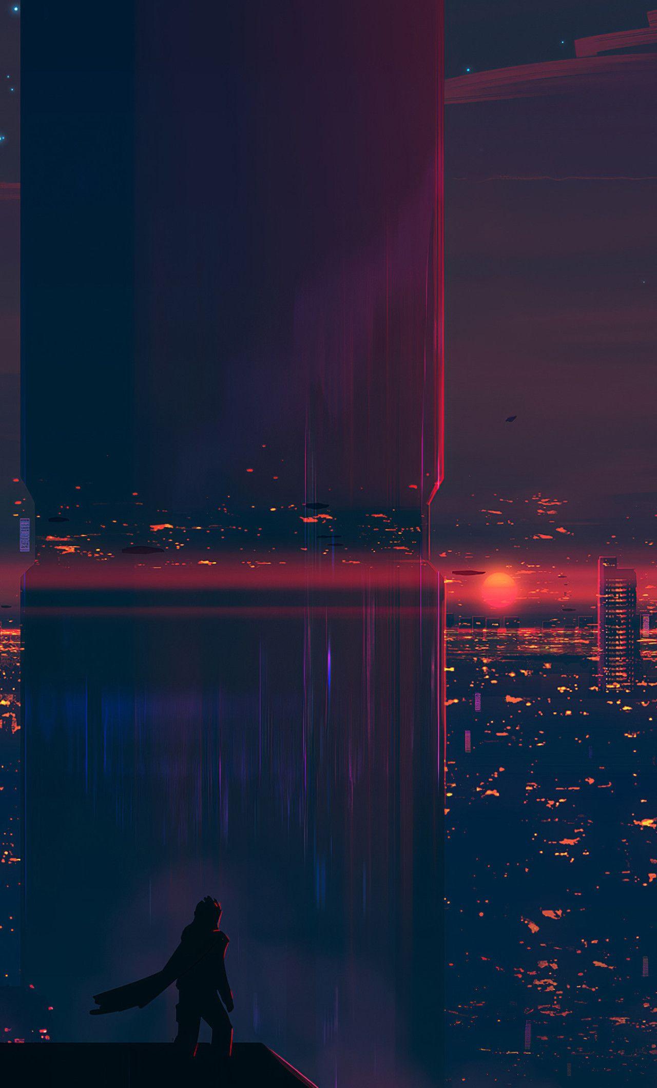 1280x2120 Night Life iPhone Wallpaper