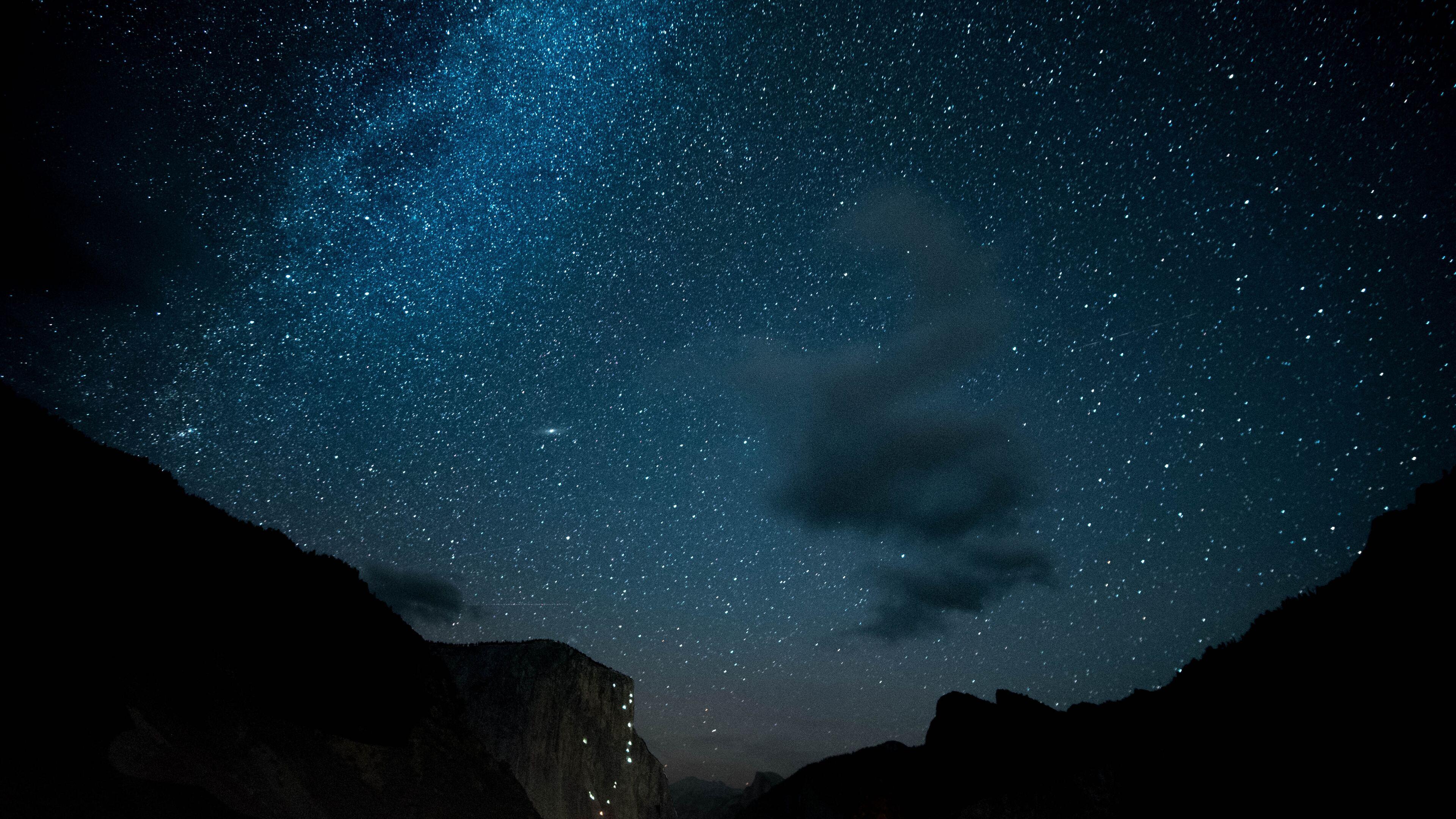 3840x2160 Night Out In Yosemite 4k HD 4k Wallpaper, Image, Background, Photo and Picture