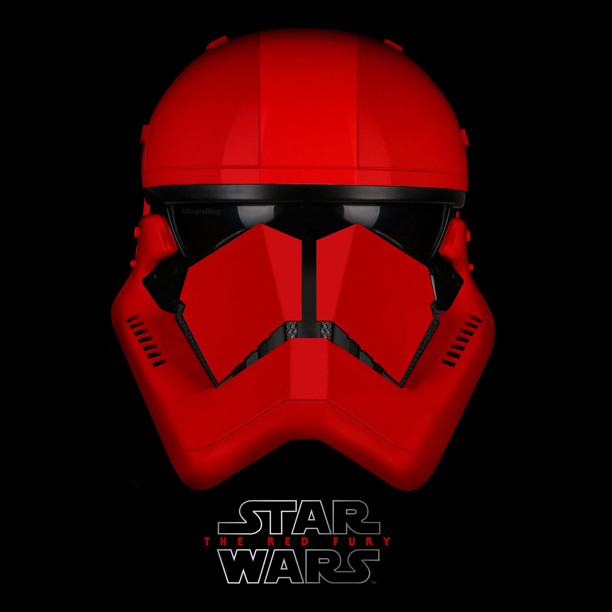 red first order stormtrooper