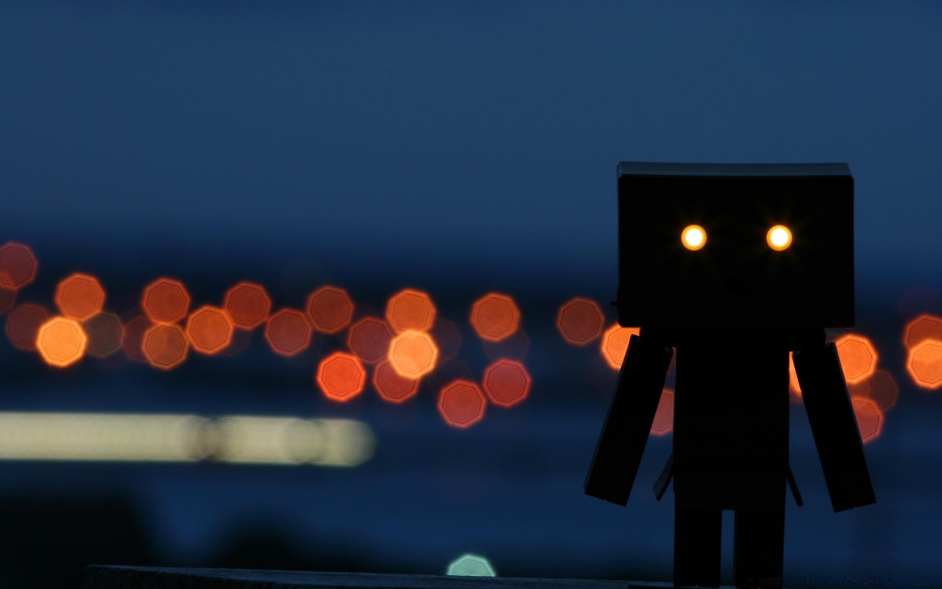 1920x1200 Little Robot Enjoying A Night Out wallpaper (phone background)