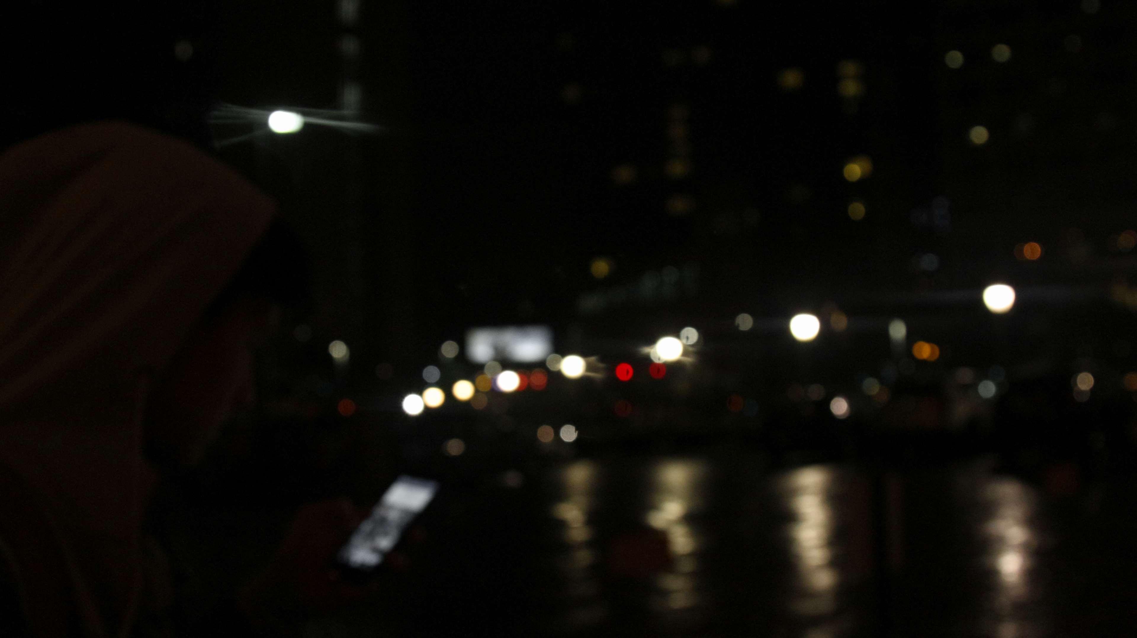 3840x2157 cars, city, dark, night, night time, out of focus, people, urban 4k wallpaper