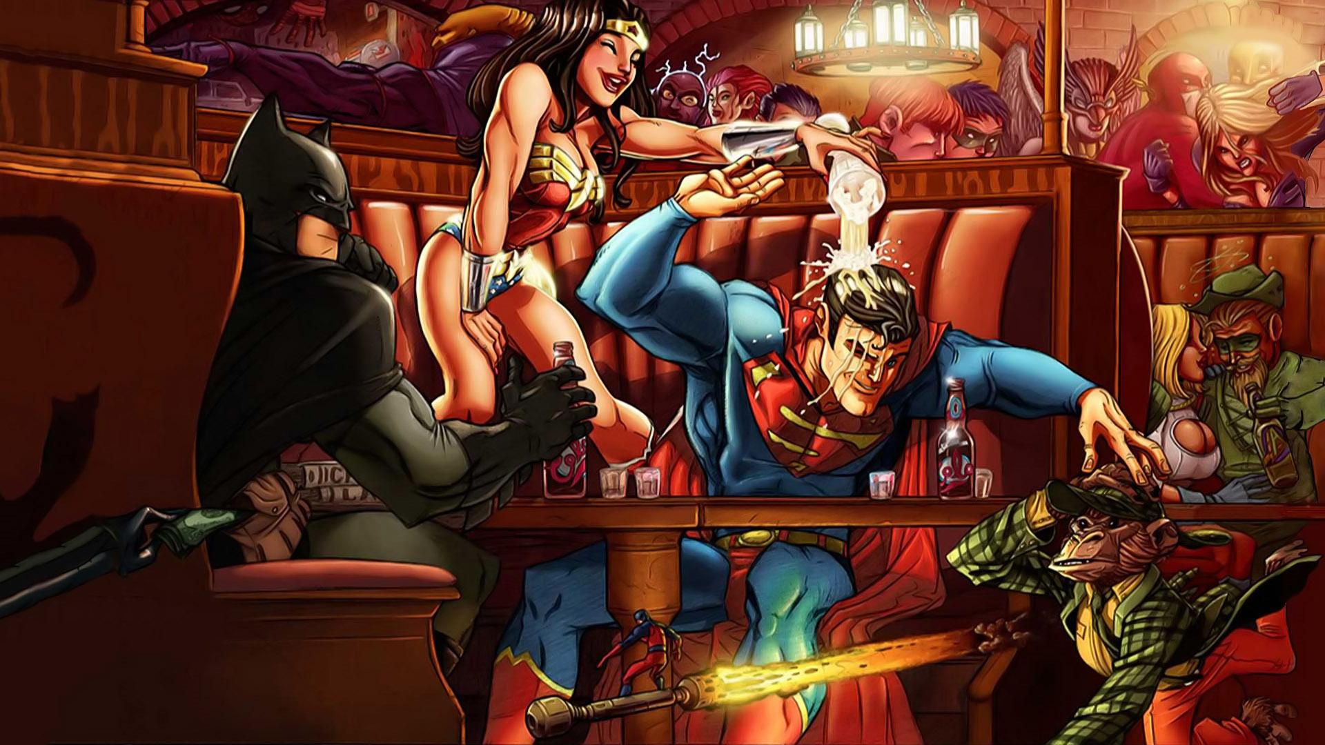 1920x1080 Superheroes Night Out HD Wallpaperx1080