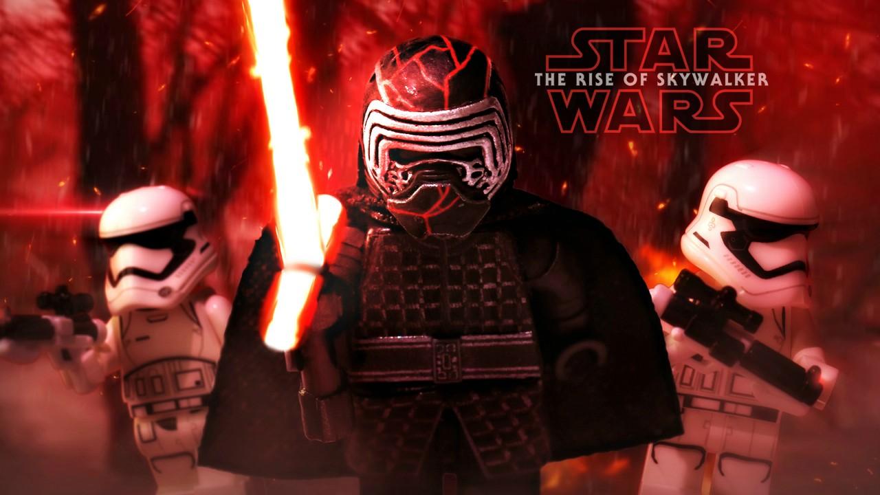 1280x720 star wars the rise of skywalker kylo ren stormtrooper with red background HD movies Wallpaper