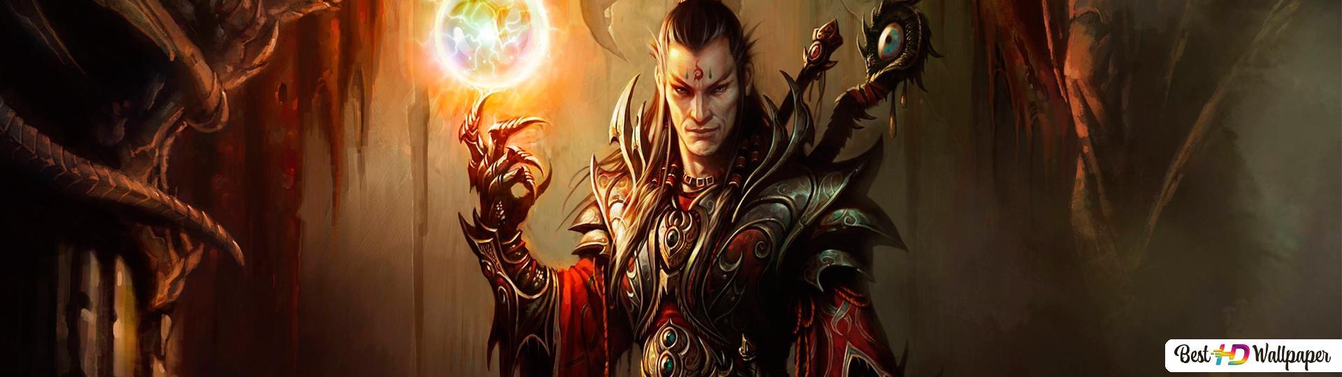 1920x540 Wizards ball of fury of Diablo III HD wallpaper download