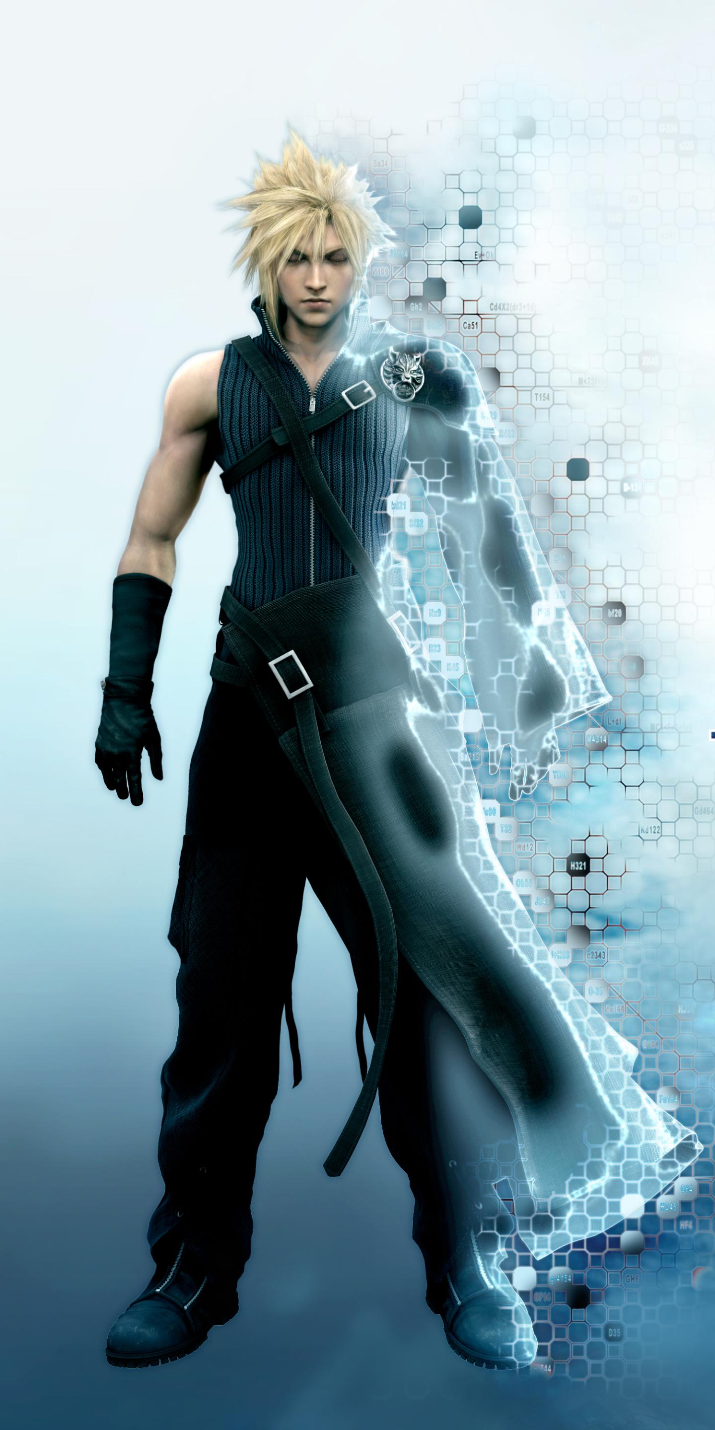 1440x2880 Anime Final Fantasy VII: Advent Children Phone Wallpaper