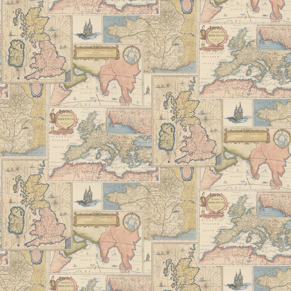 1000x1000 Bohemian Travels by Mulberry Home : Wallpaper Direct