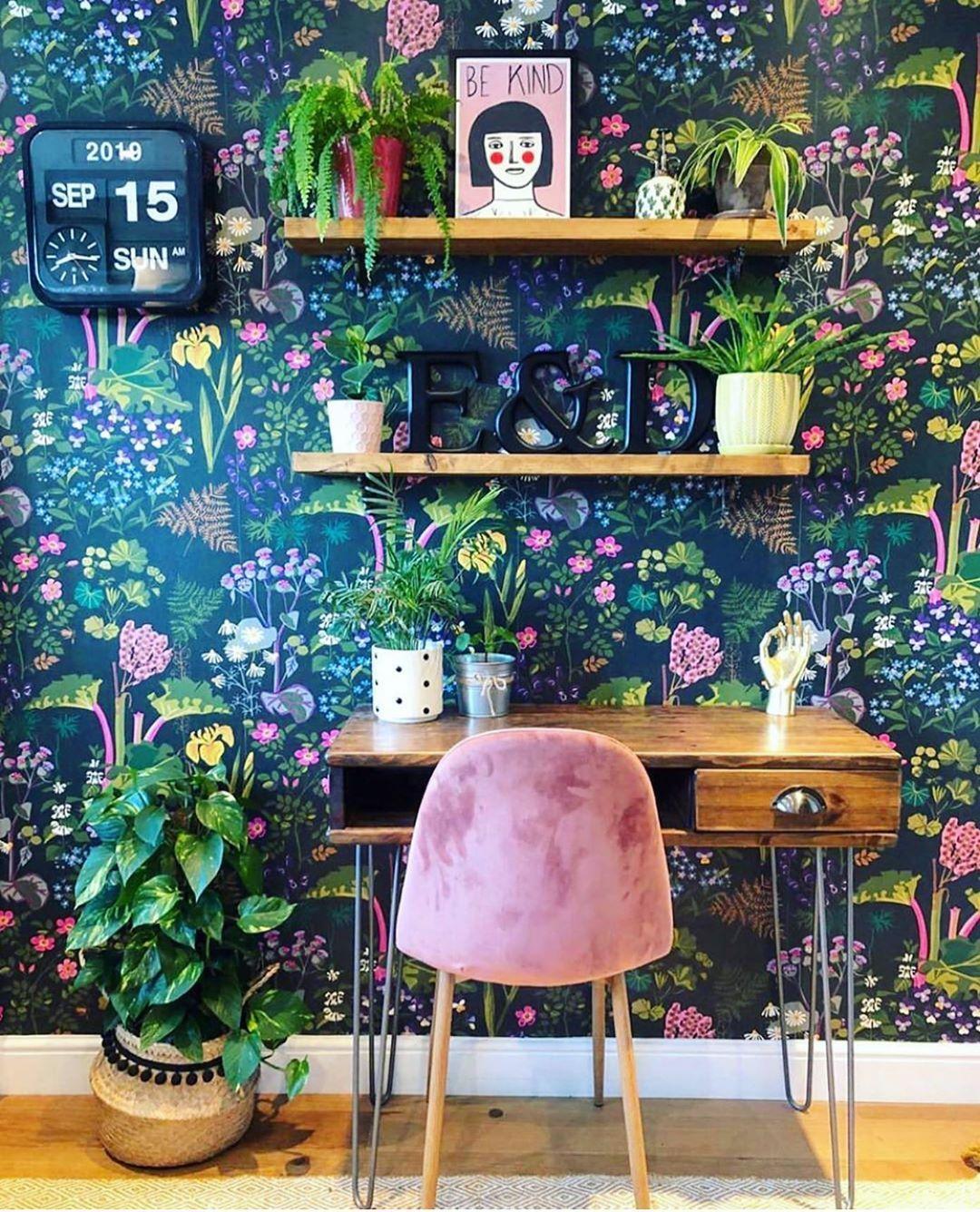 1080x1336 Bohemian Interior Design.. • on Instagram: “✨WALLPAPER GOALS✨