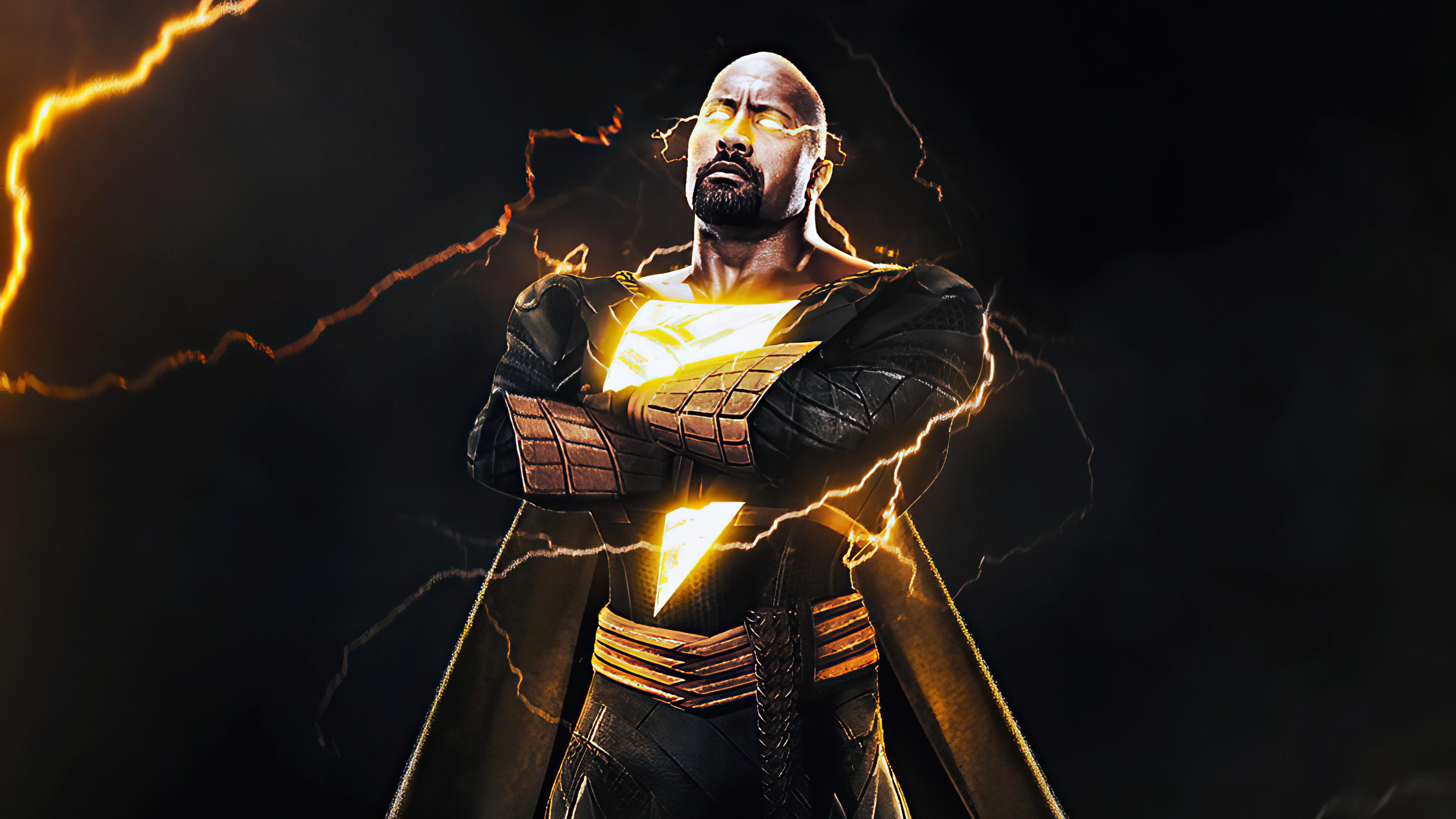 3840x2160 DC Black Adam 2021 Art 4K HD Movies Wallpaper