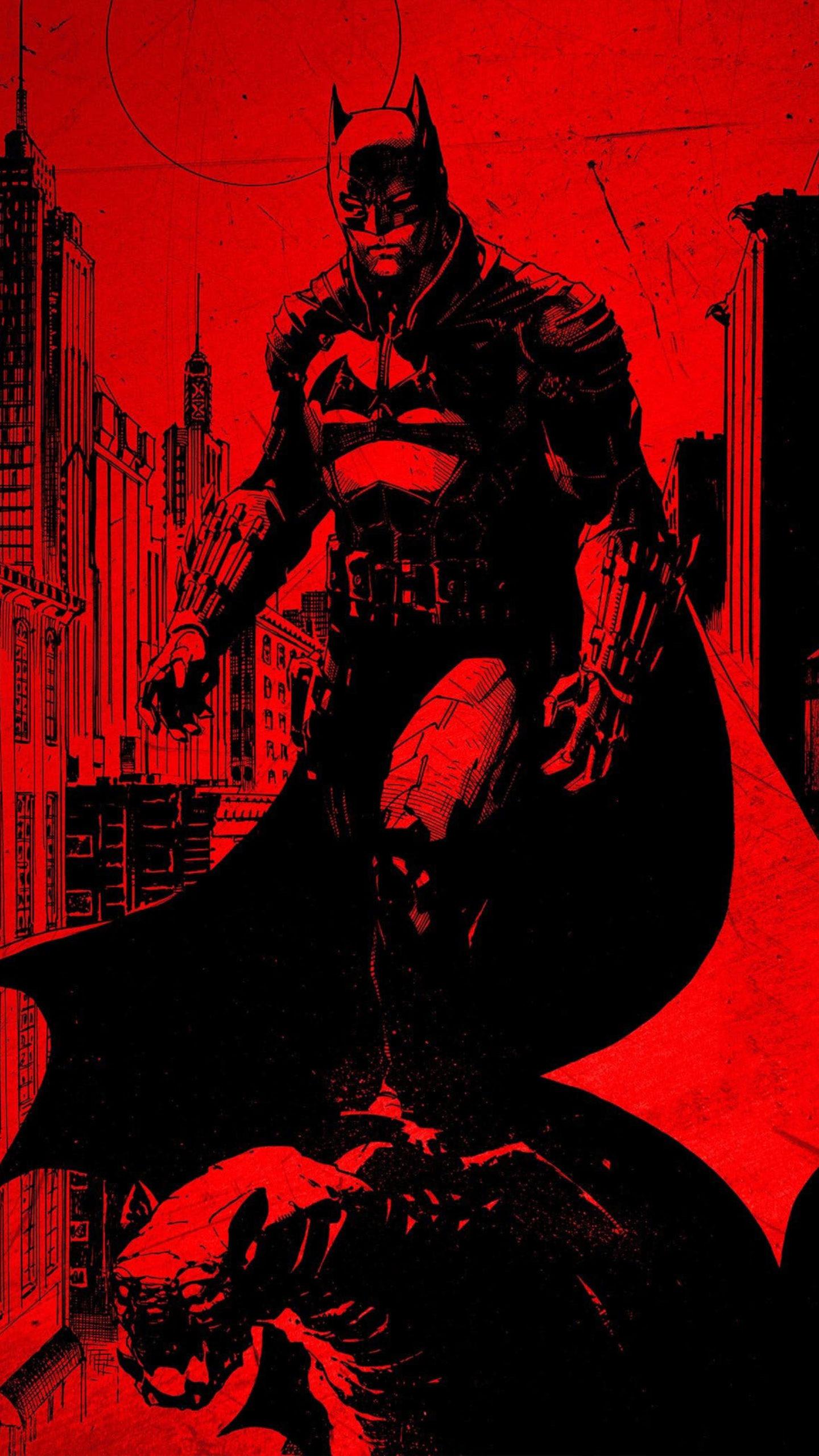 1440x2560 Batman 2021 Movie Poster 4K Ultra HD Mobile Wallpaper