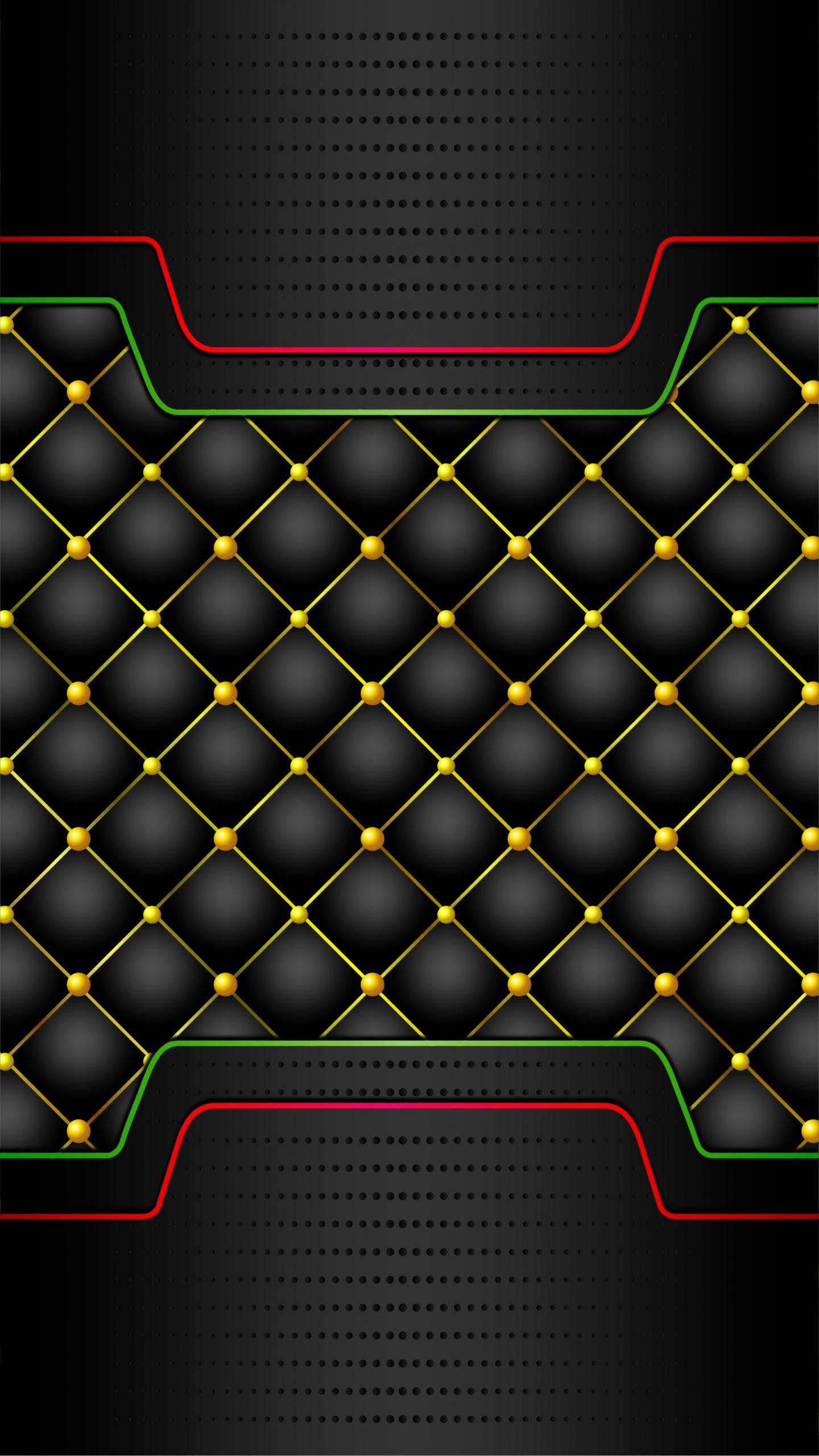 1440x2560 Dark Theme Luxury Mobile Black Wallpaper