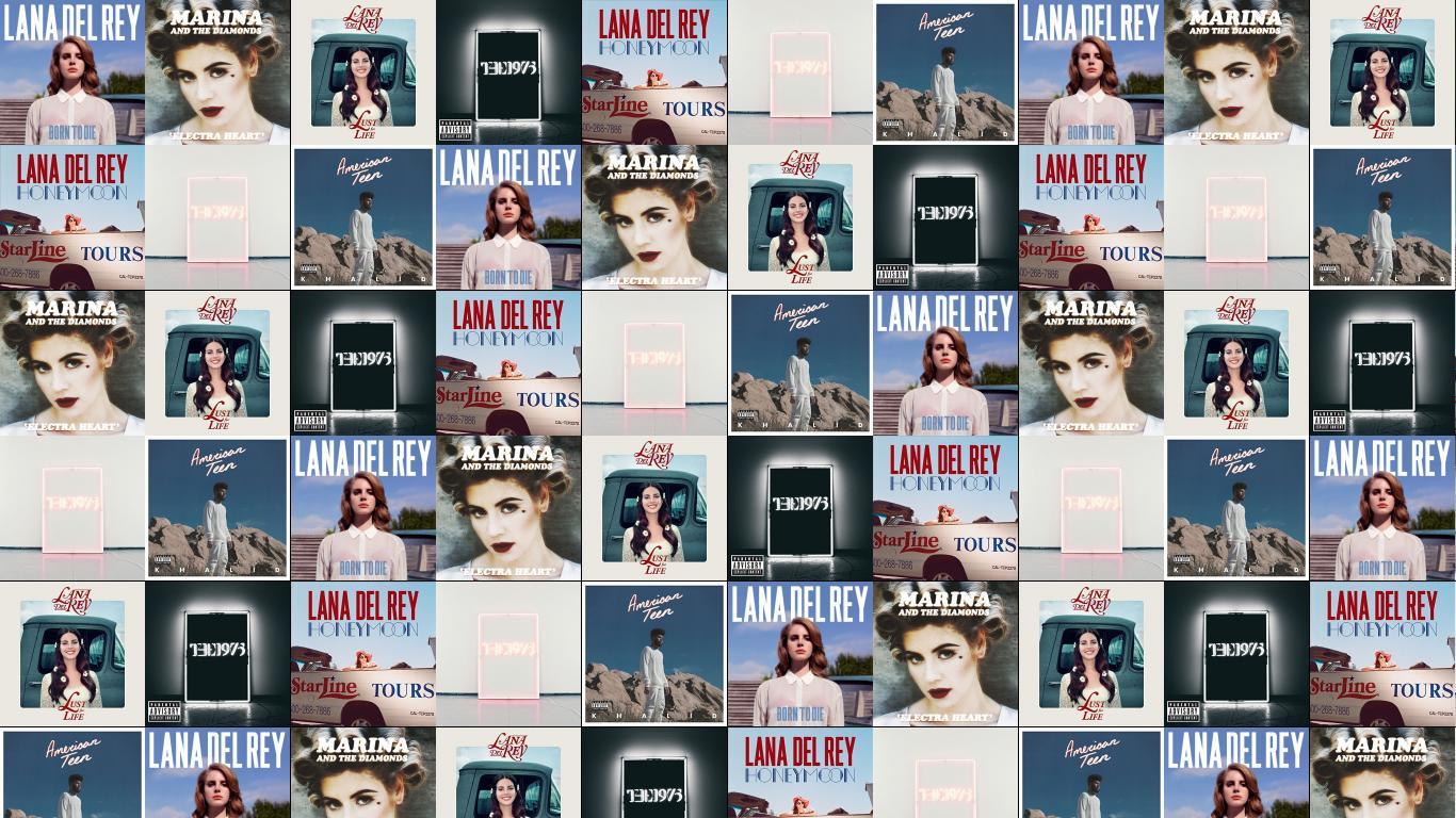 1366x768 Born To Die Desktop Wallpaper