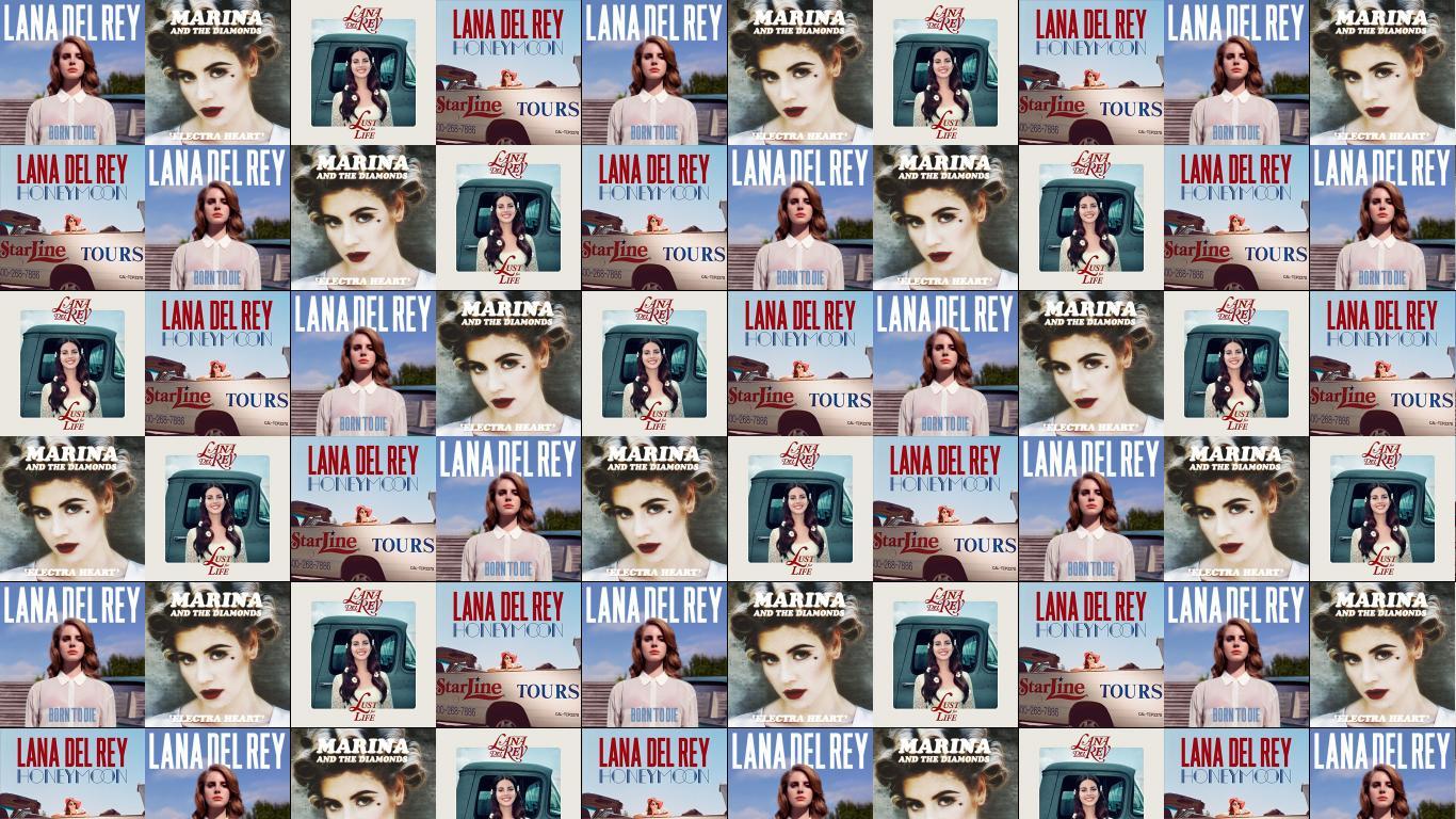 1366x768 Born To Die Desktop Wallpaper