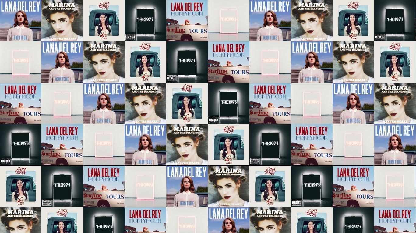 1366x768 Lana Del Rey Born To Die Marina Diamonds Wallpaper « Tiled Desktop Wallpaper