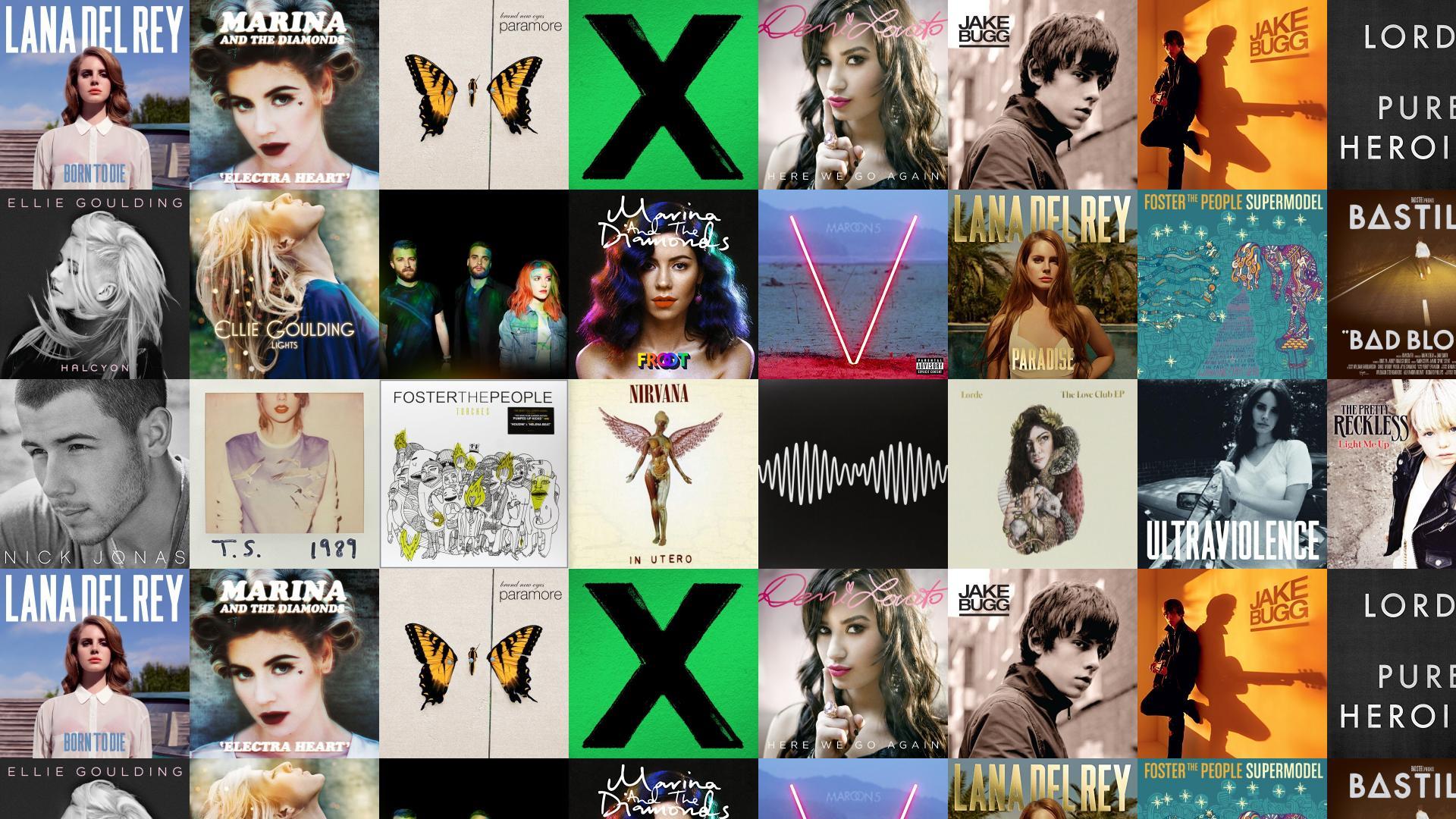 1920x1080 Lana Del Rey Born To Die Marina Diamonds Wallpaper « Tiled Desktop Wallpaper