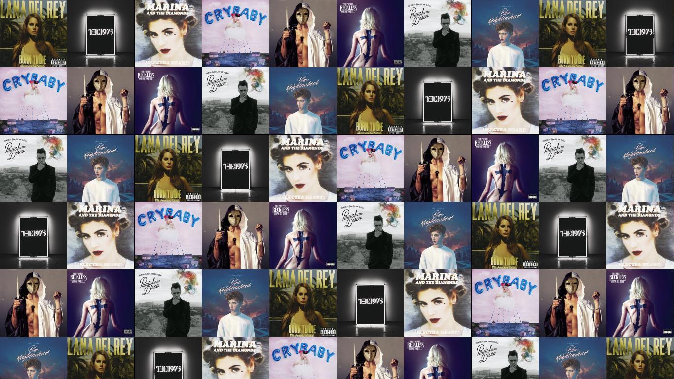 1366x768 LANA DEL REY BORN TO DIE THE PARADISE Wallpaper « Tiled Desktop Wallpaper