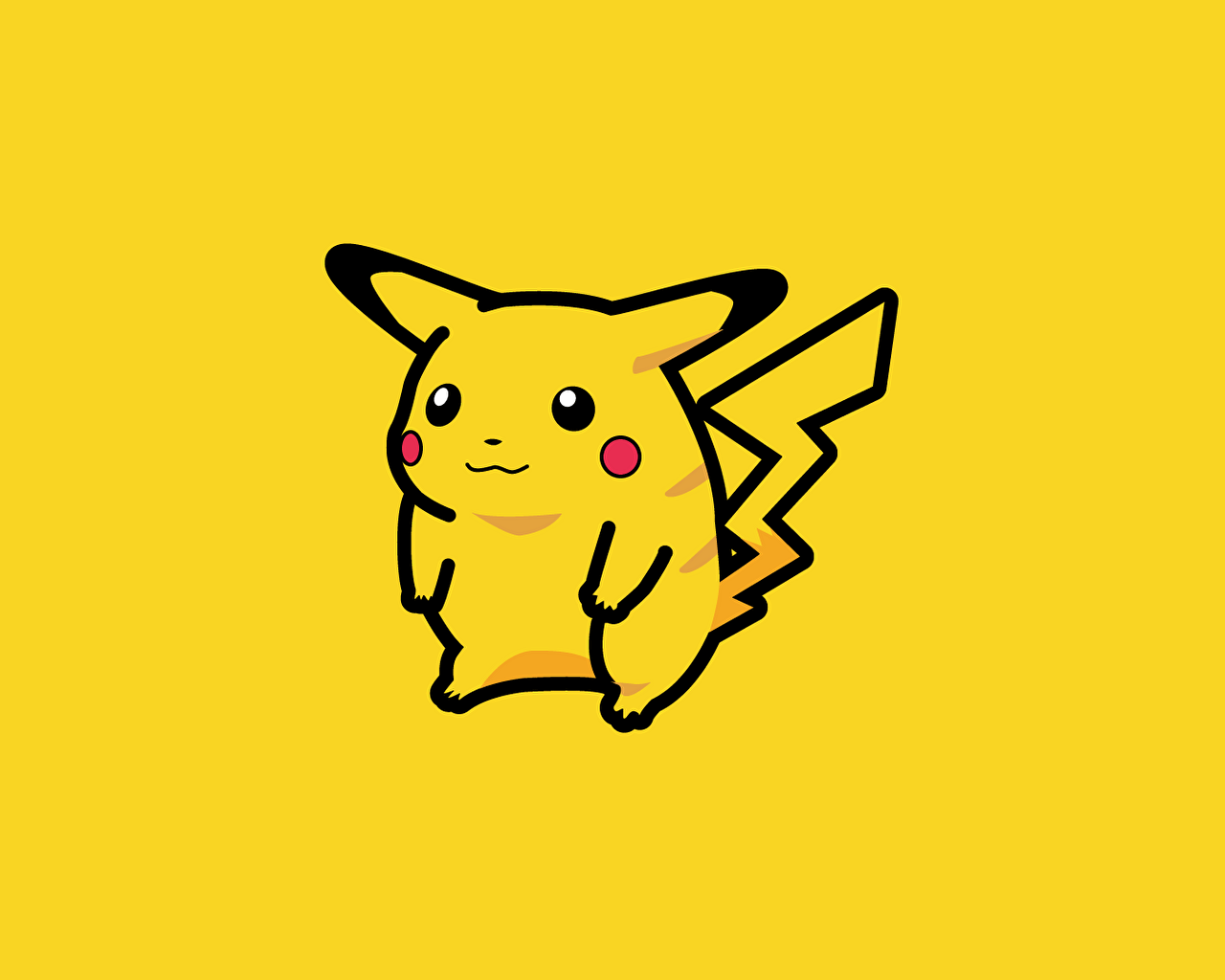 1280x1024 Modernized Fat Pikachu [1920x1080]