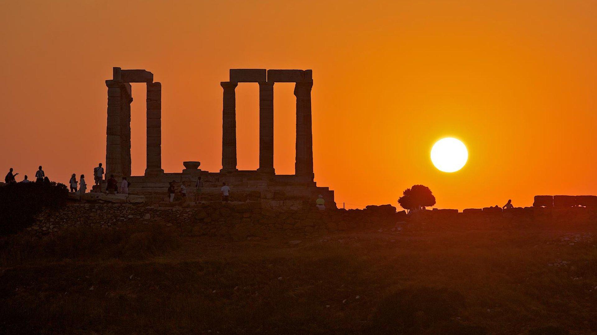 1920x1080 Poseidon Temple HD Wallpaper