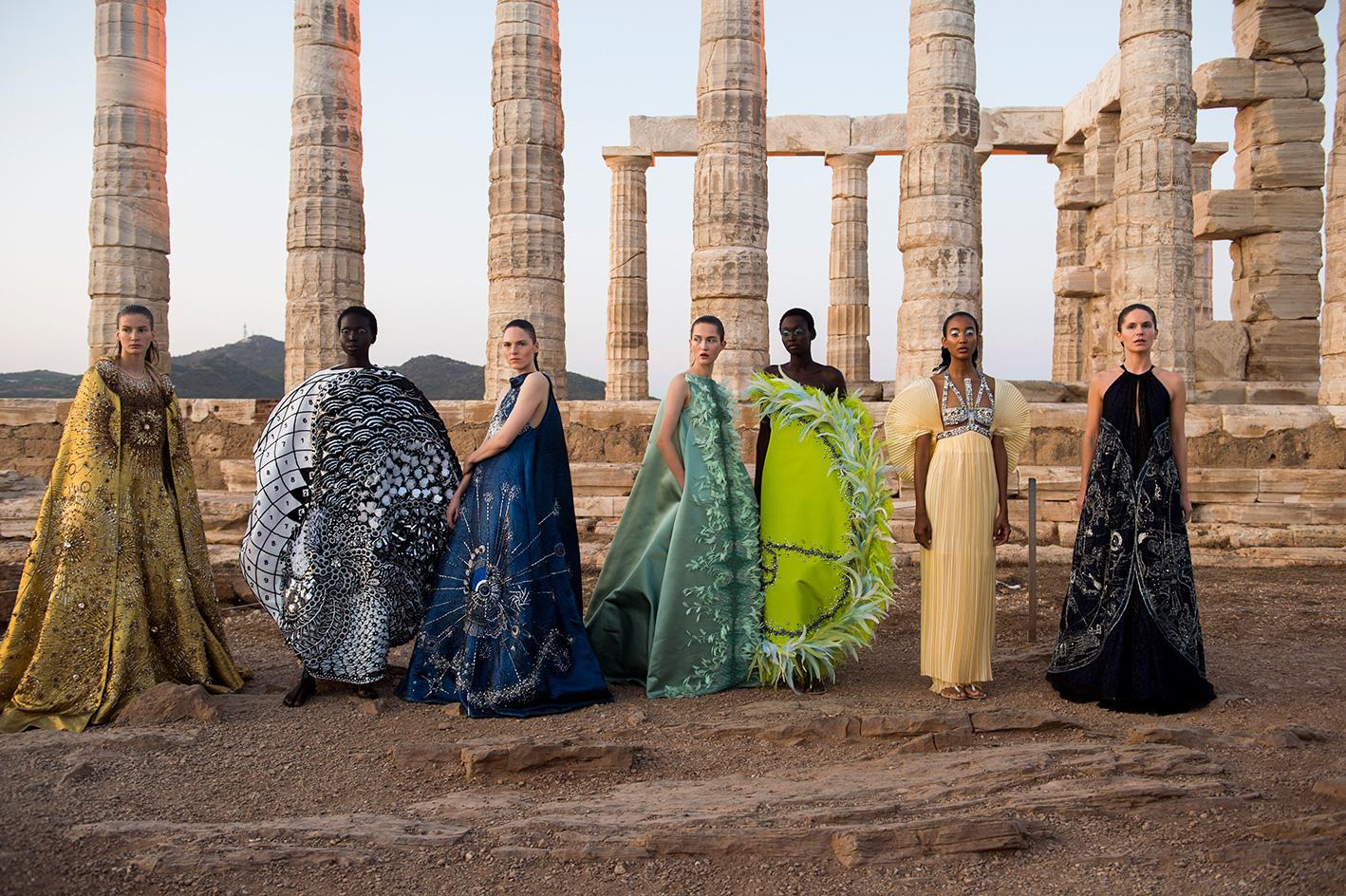 1418x944 Mary Katrantzou Hosts S S 2020 Show At Temple Of Poseidon. Wallpaper*